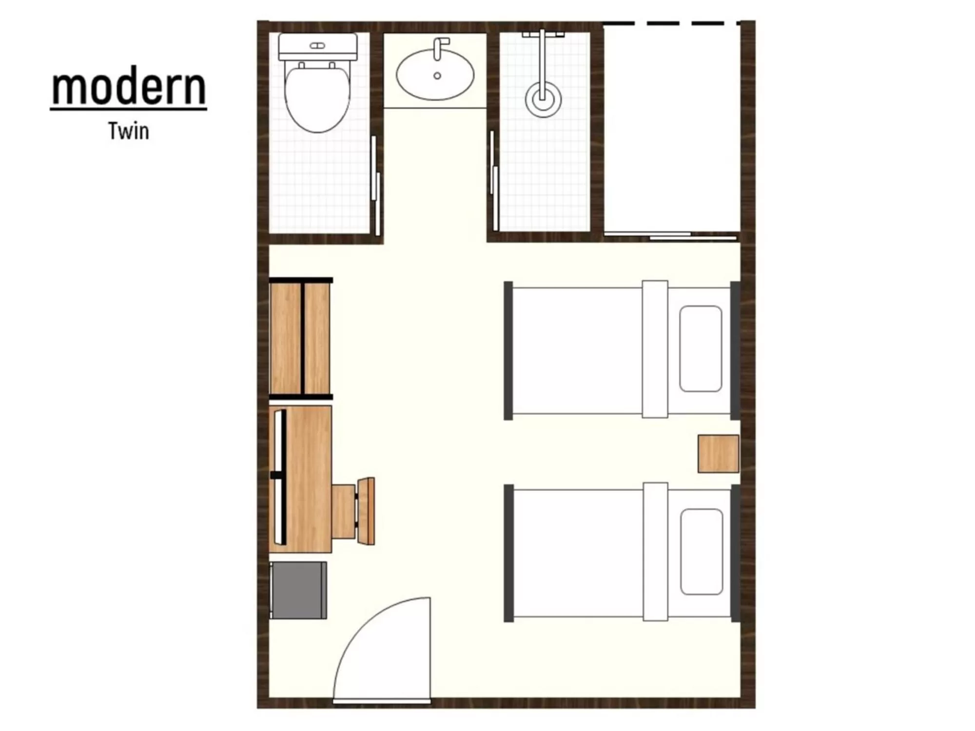 Bedroom in Don Muang Hotel