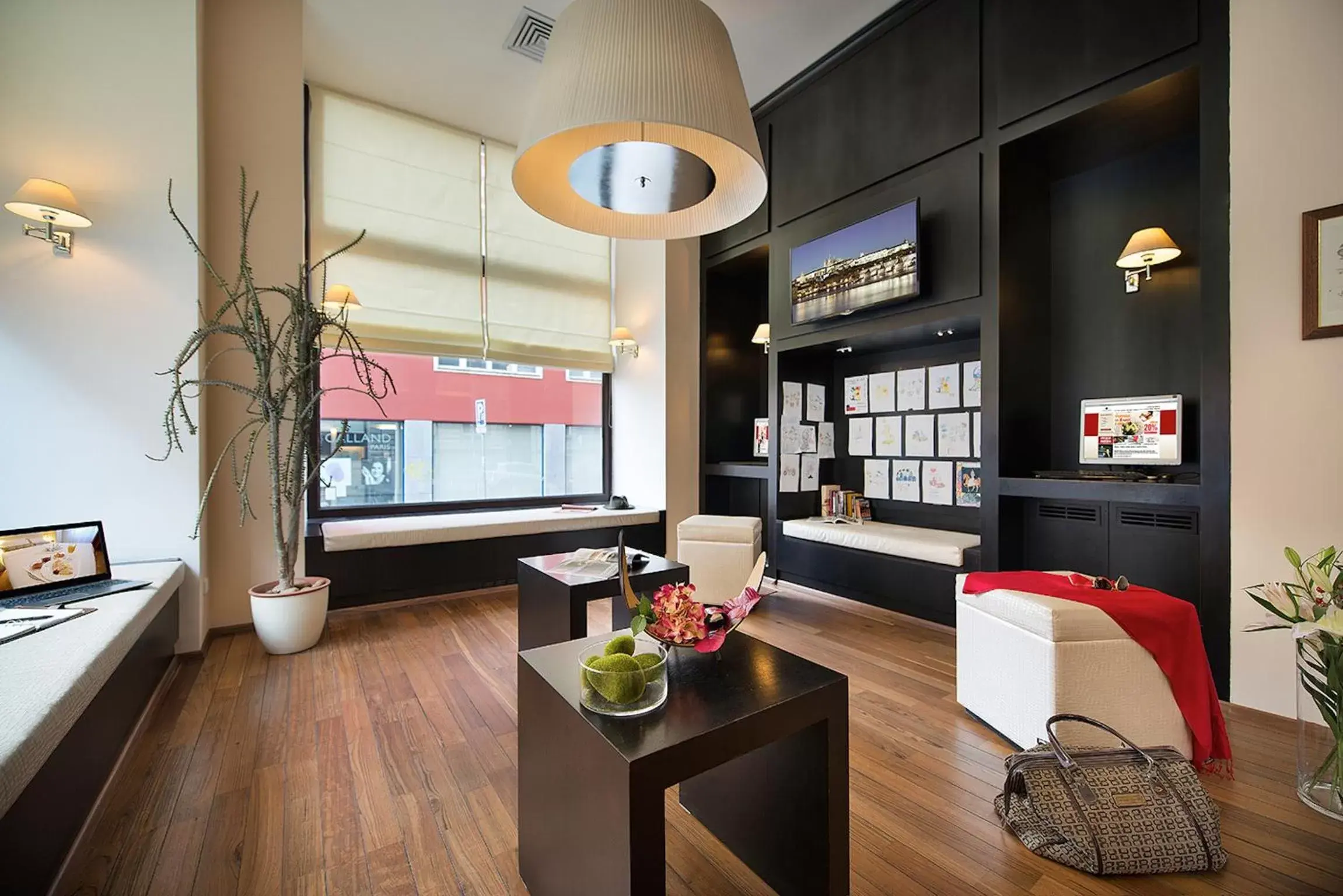 Lobby or reception in Hotel Suite Home Prague Lobby or reception in Hotel Suite Home Prague