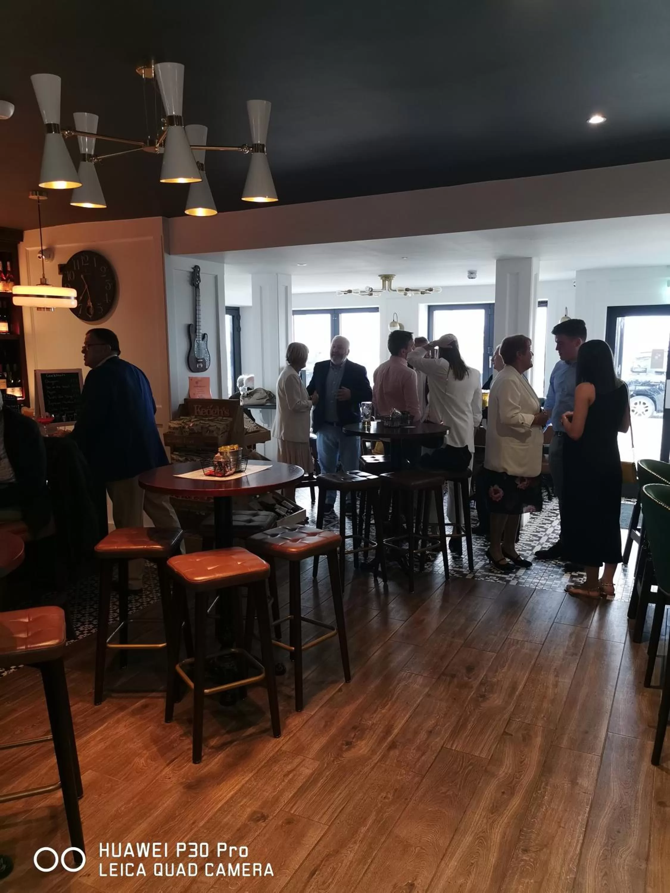 Lounge or bar in The Strand Hotel, the former residence of Oscar Wilde
