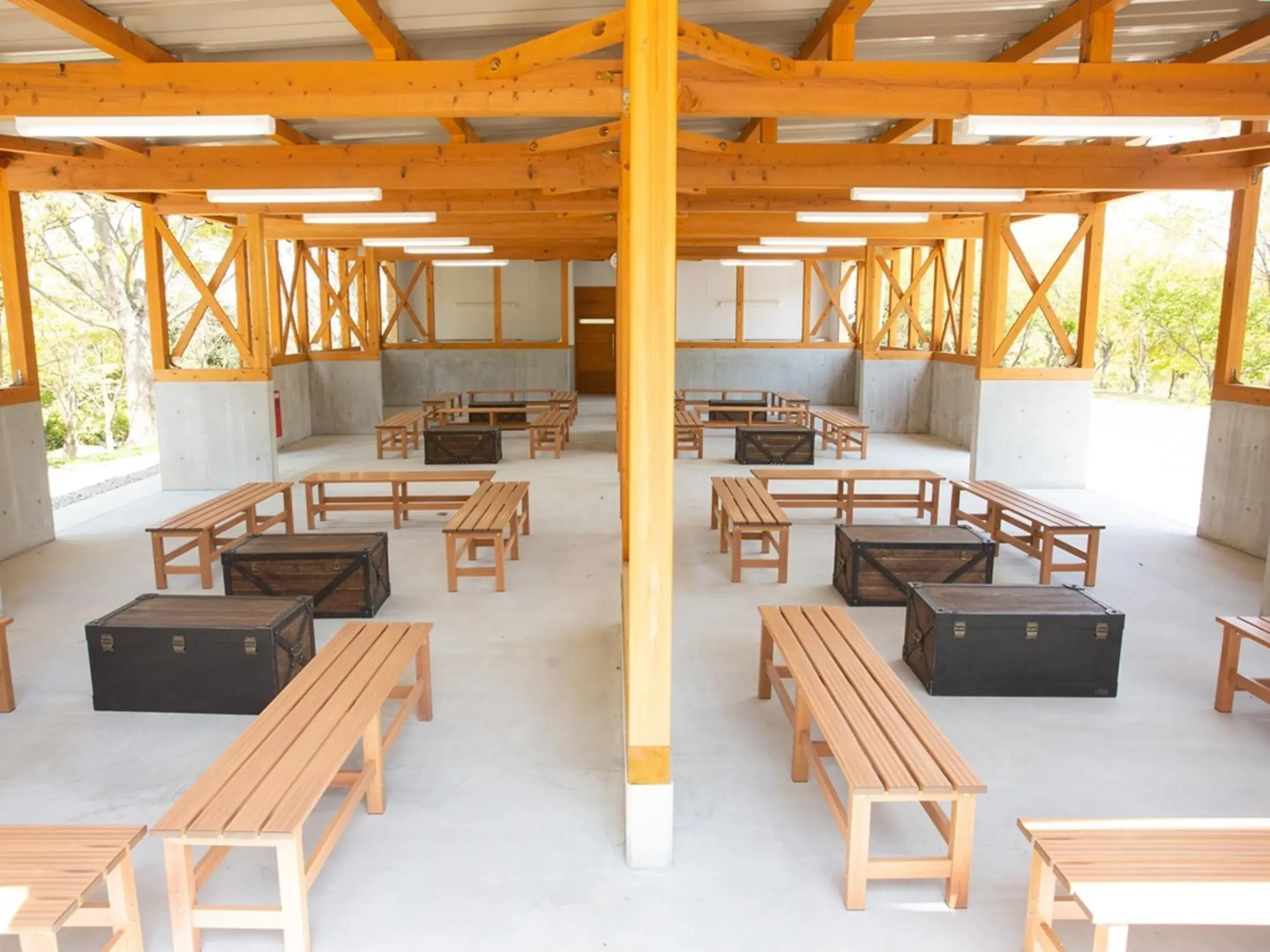 BBQ facilities in Matsue Forest Park