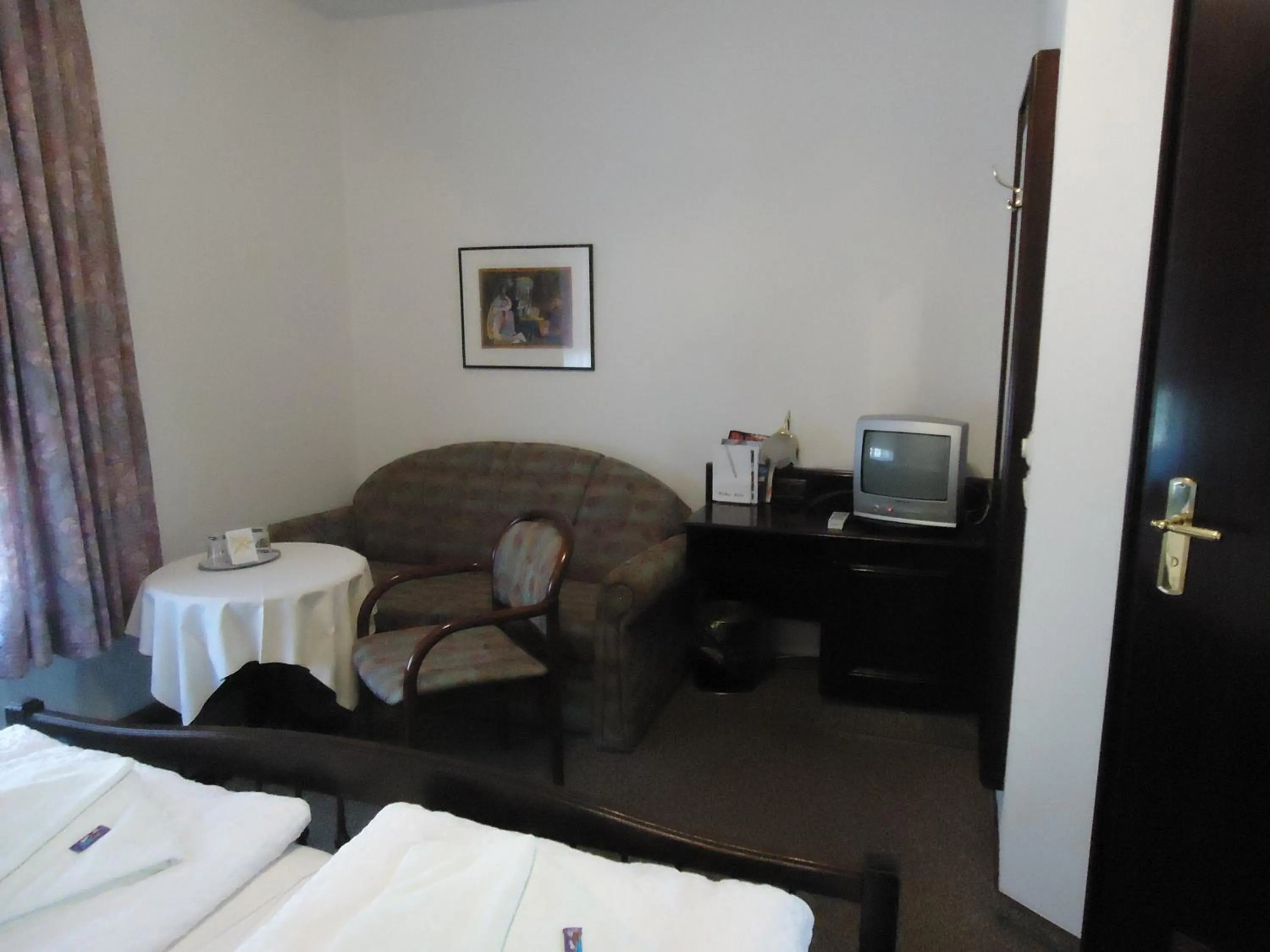 Living room, Bed in Hotel Marthahaus