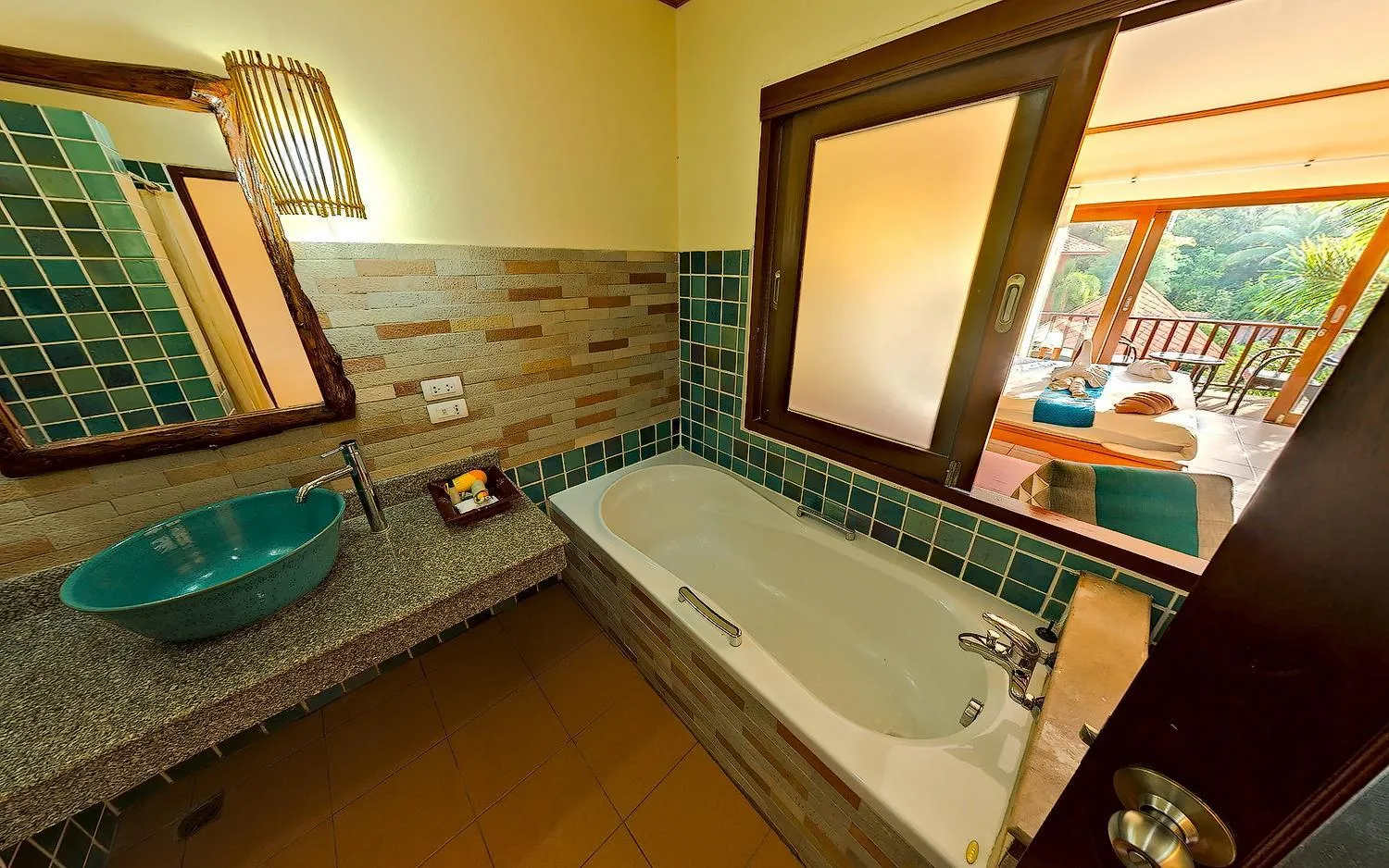 Bathroom in Andamanee Boutique Resort Aonang Krabi - Free Beach Shuttle