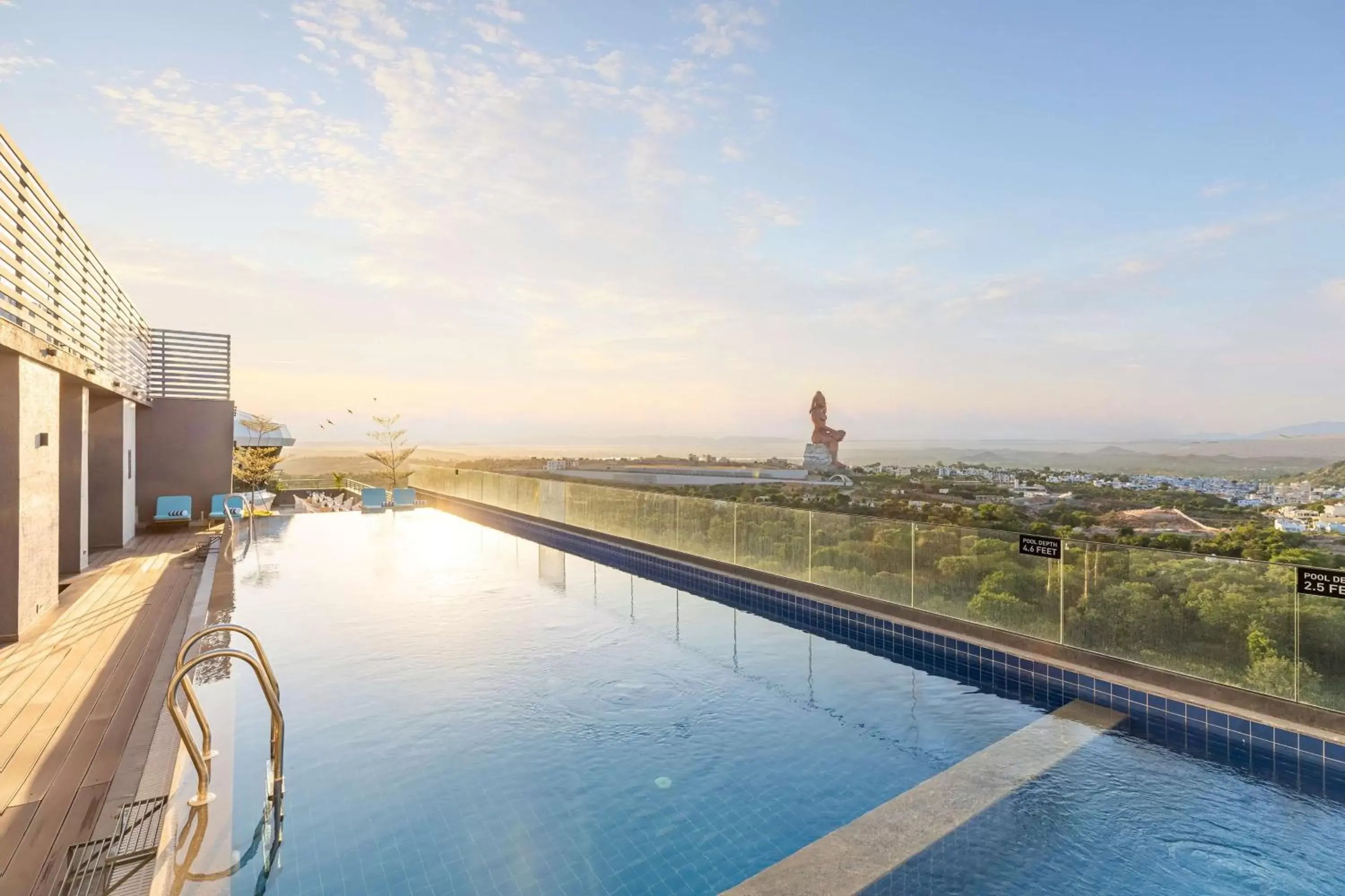 Pool view, Swimming Pool in Radisson Hotel Nathdwara