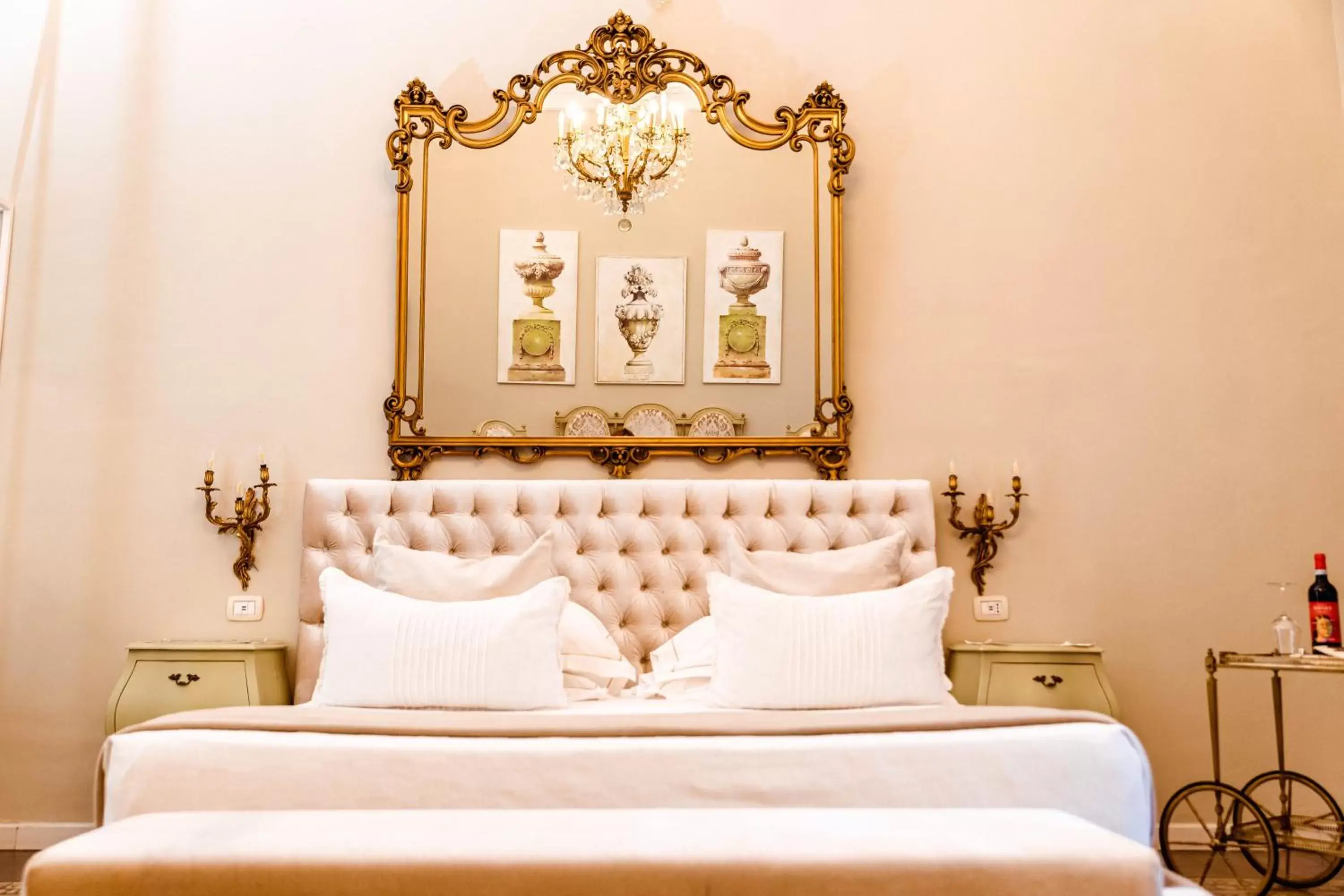 Bedroom, Bed in B&B Palazzo Cerami