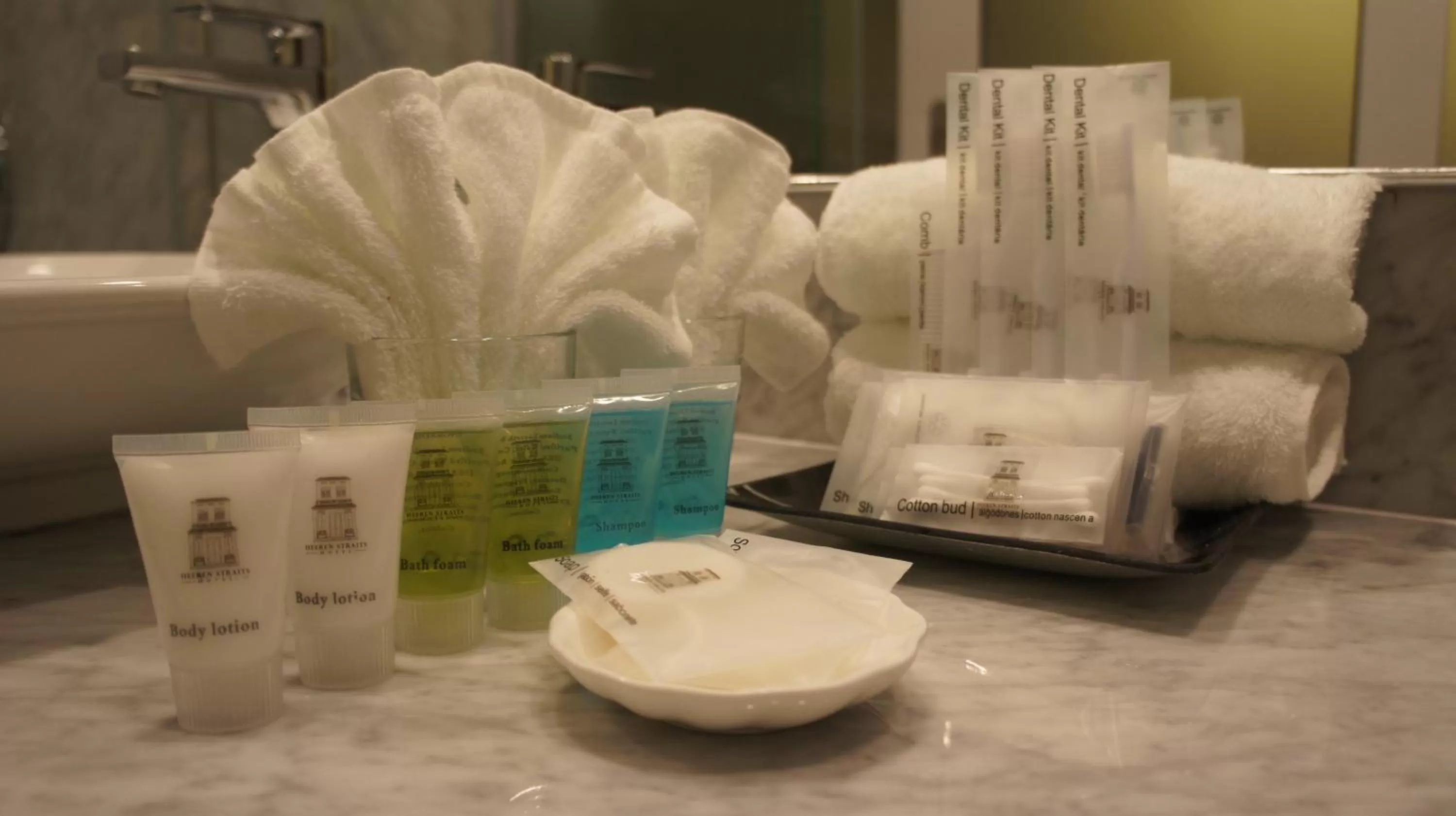 Bathroom in Heeren Straits Hotel