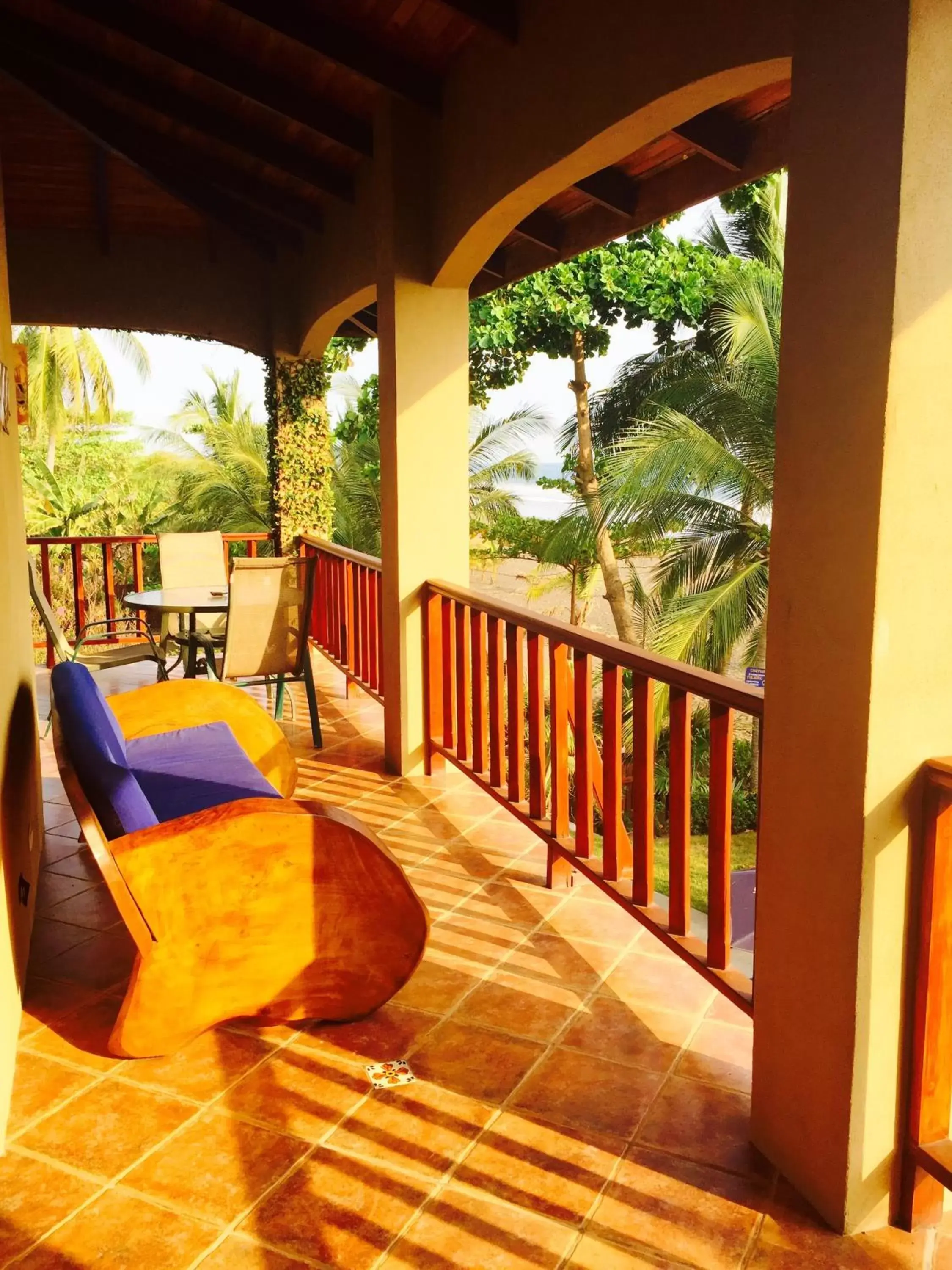 Balcony/Terrace in The Backyard Beachfront Hotel