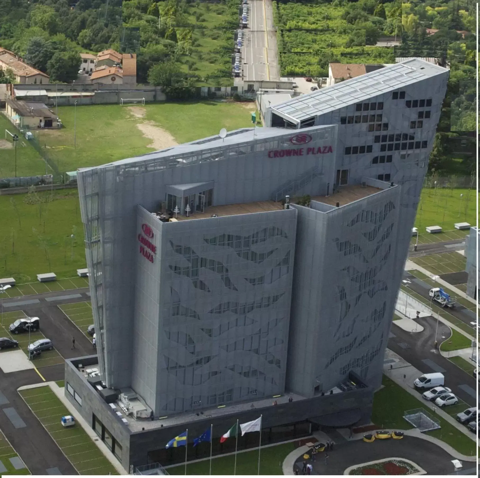 Property building, Bird's-eye View in Crowne Plaza Verona Fiera, an IHG Hotel