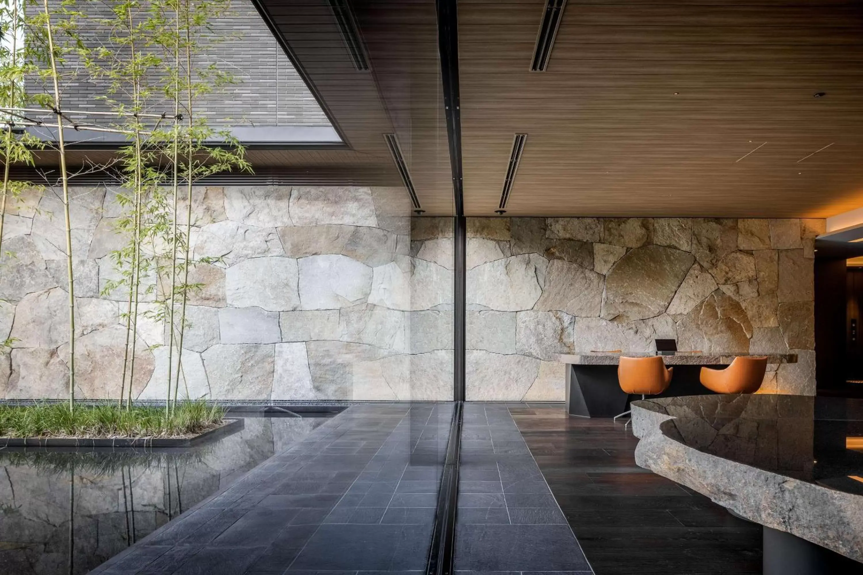 Lobby or reception in Garrya Nijo Castle Kyoto - Banyan Tree Group