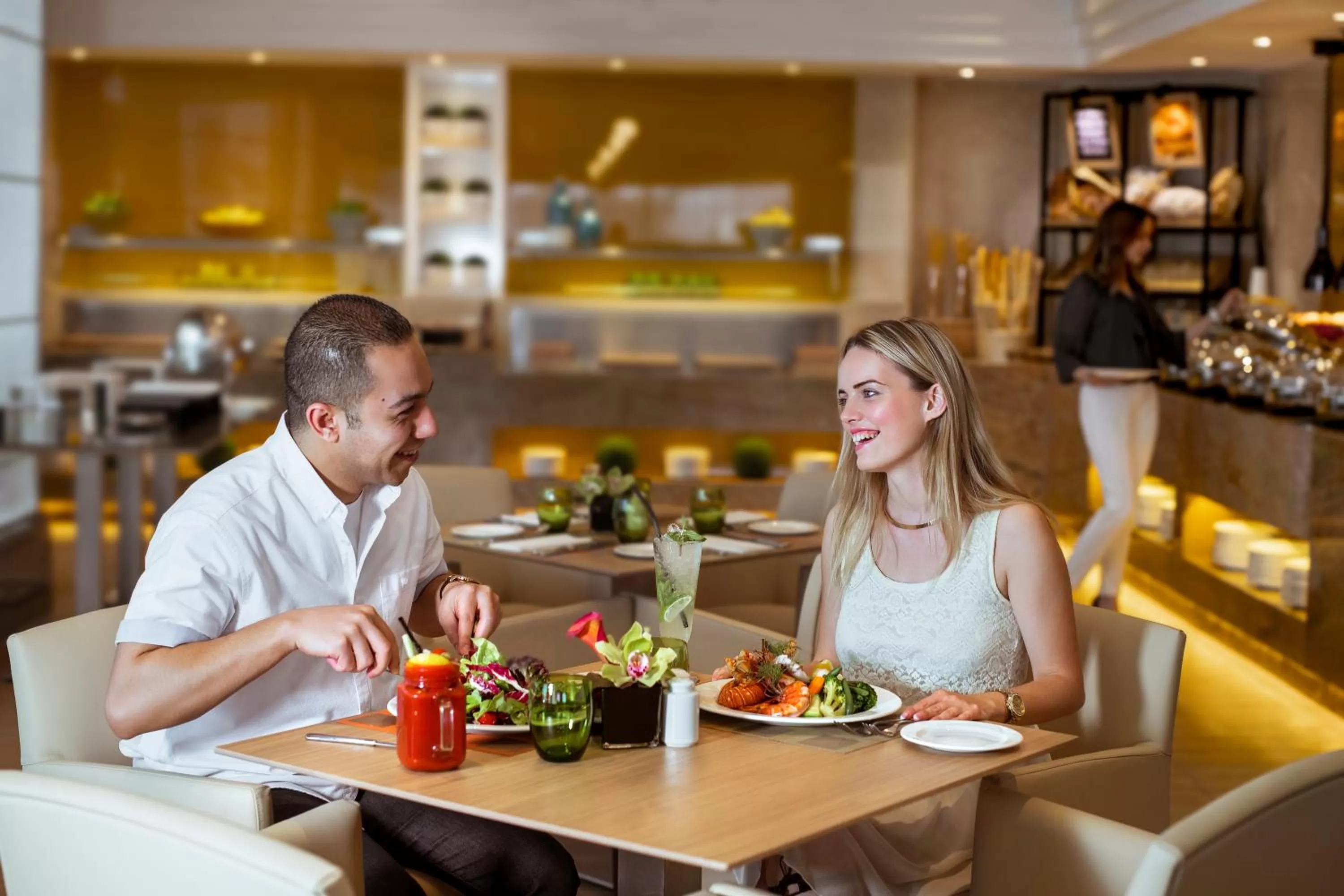 Dining area in Jumeira Rotana – Dubai