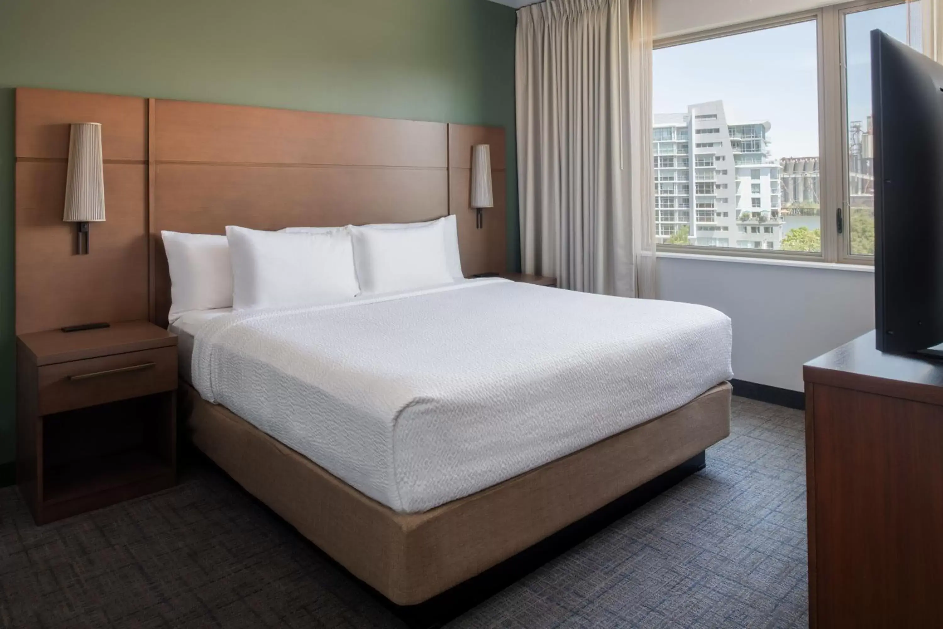 Bedroom, Bed in Residence Inn by Marriott Portland Downtown/Pearl District