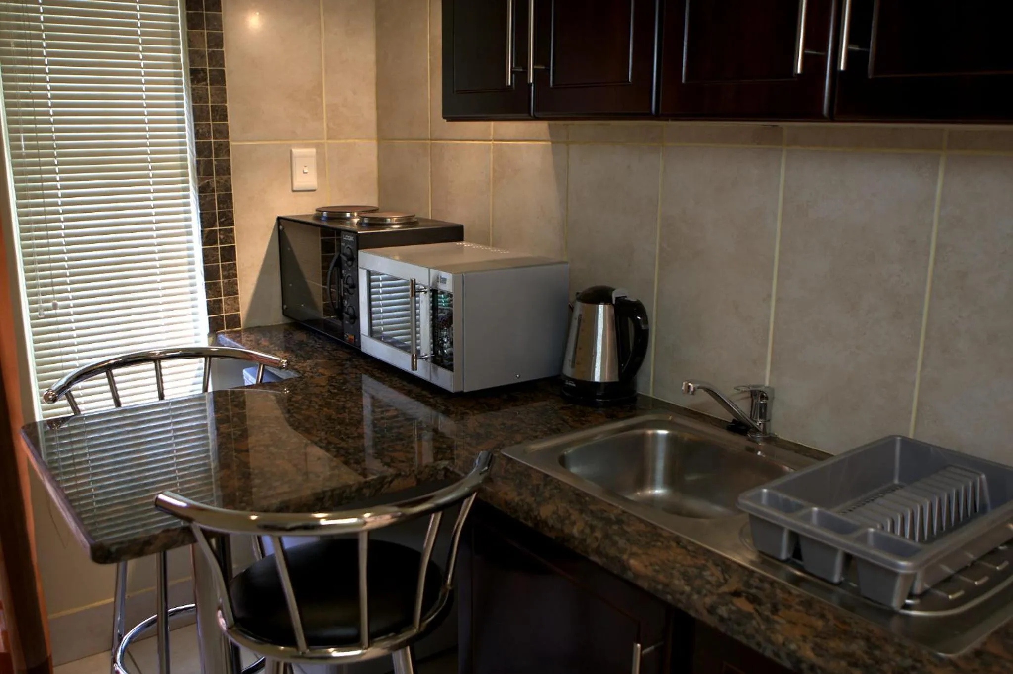 Kitchen or kitchenette in Goodey's Guesthouse