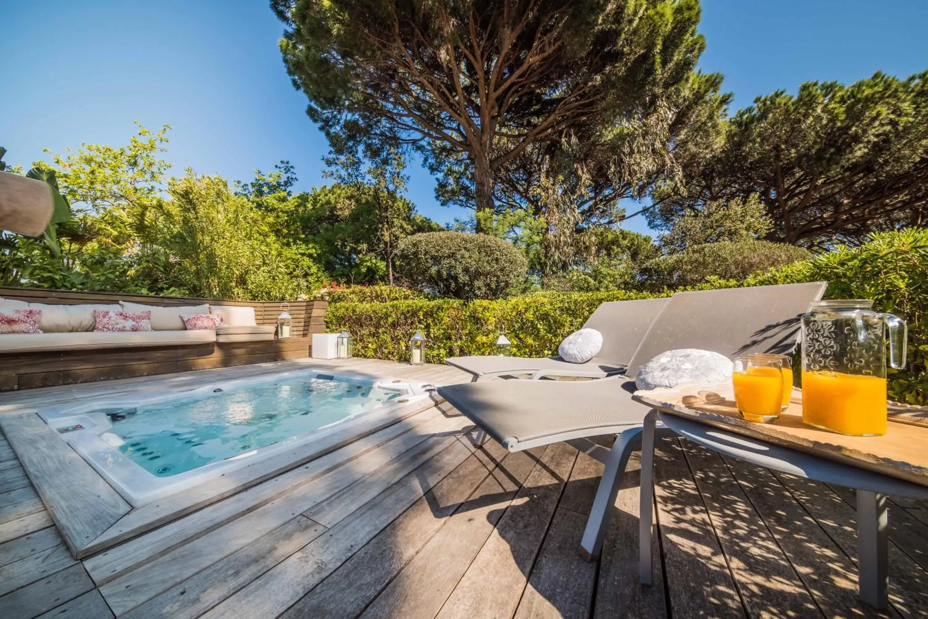 Swimming Pool in Les Capucines Saint Tropez