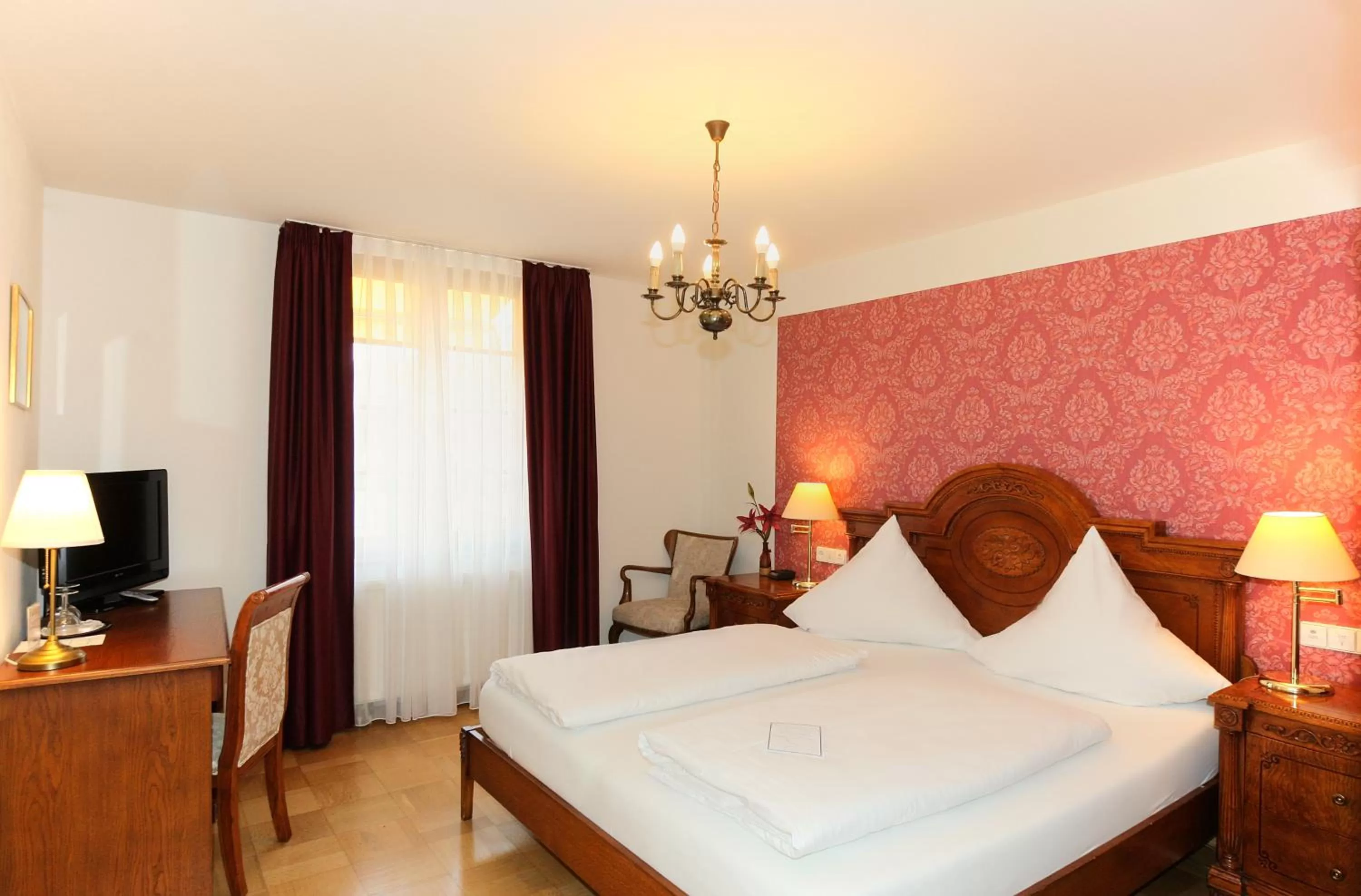 Bed in Hotel Rathausglöckel