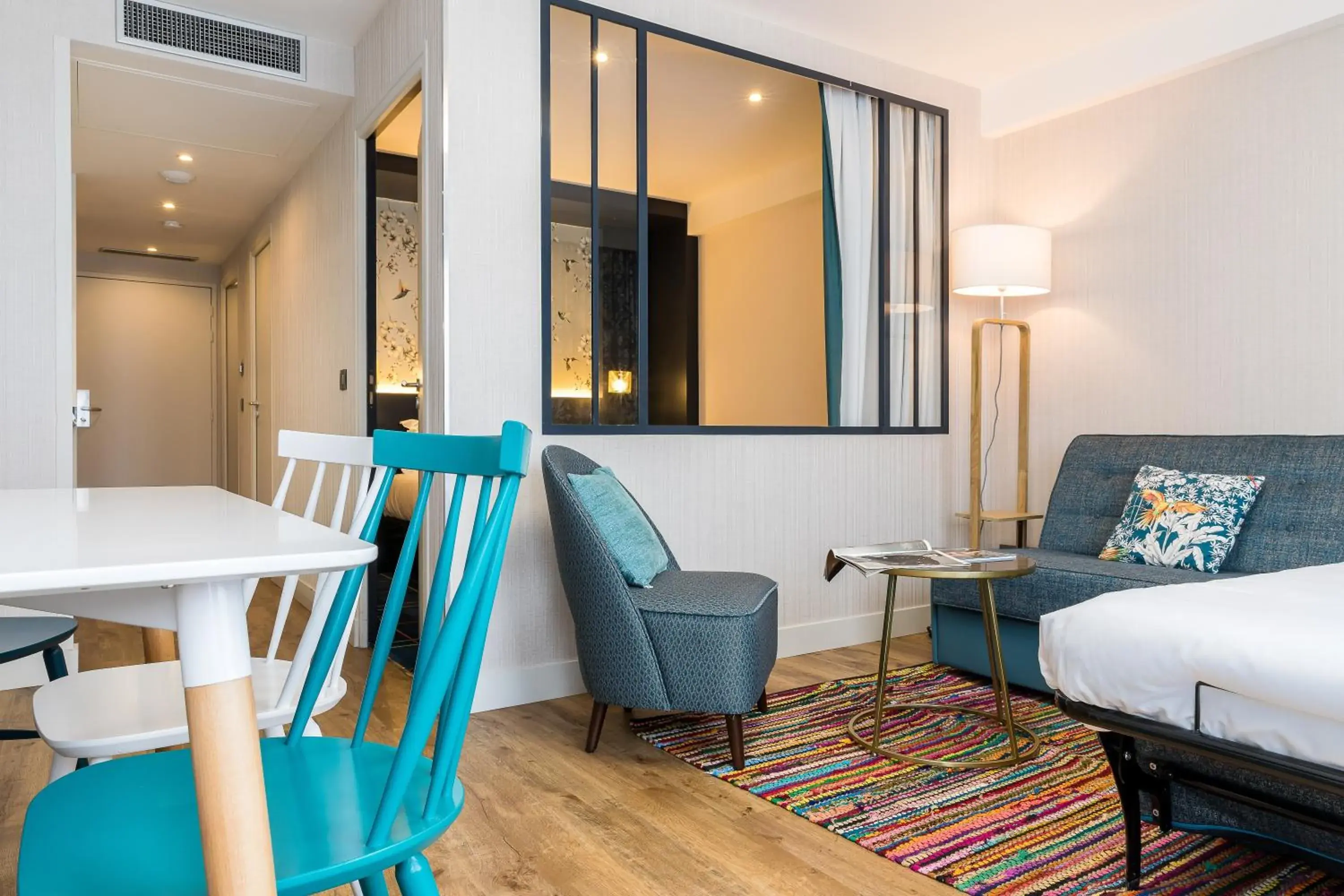 Seating area, Bed in CADET Residence Seating area, Bed in CADET Residence