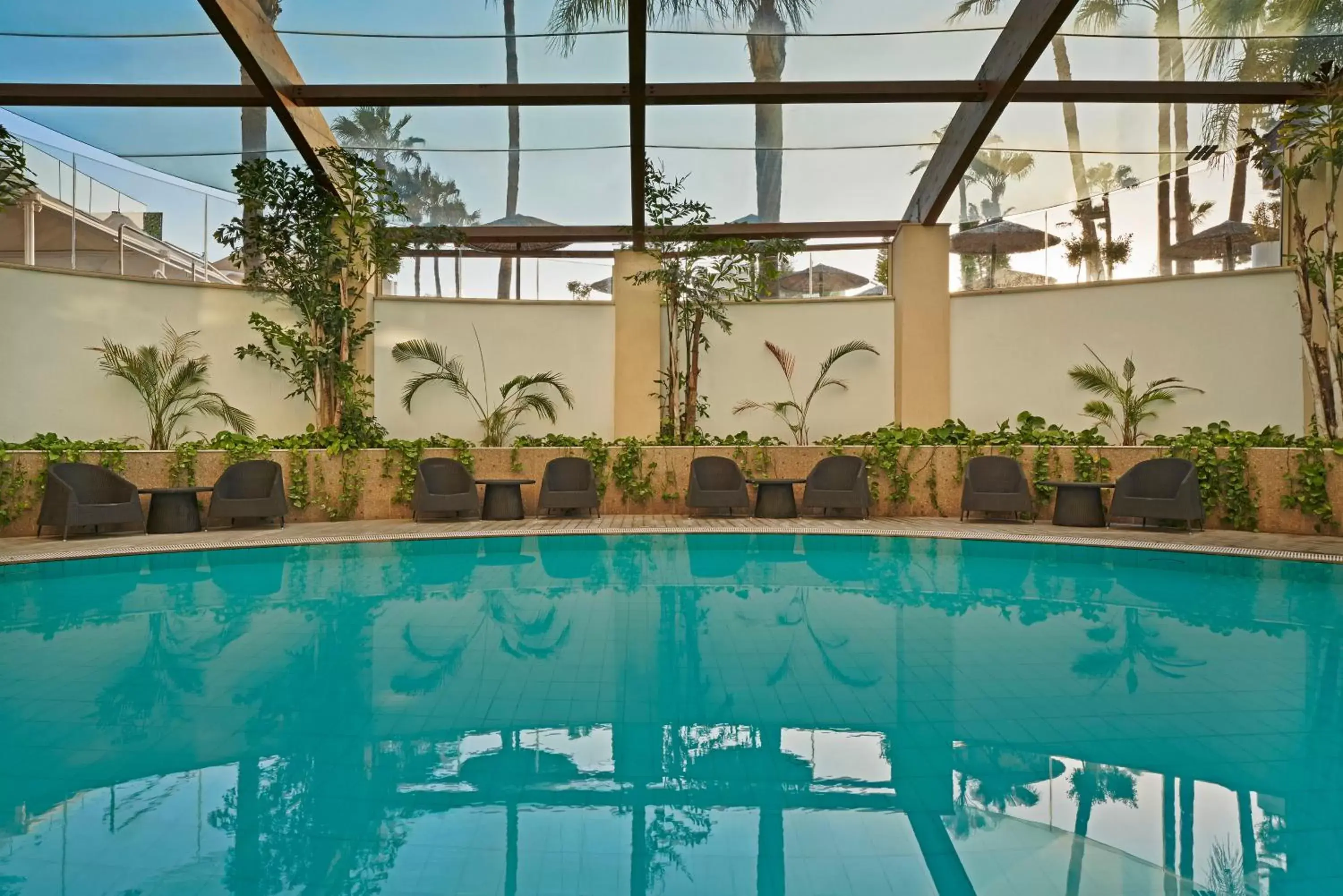 Swimming Pool in Atlantica Oasis Hotel