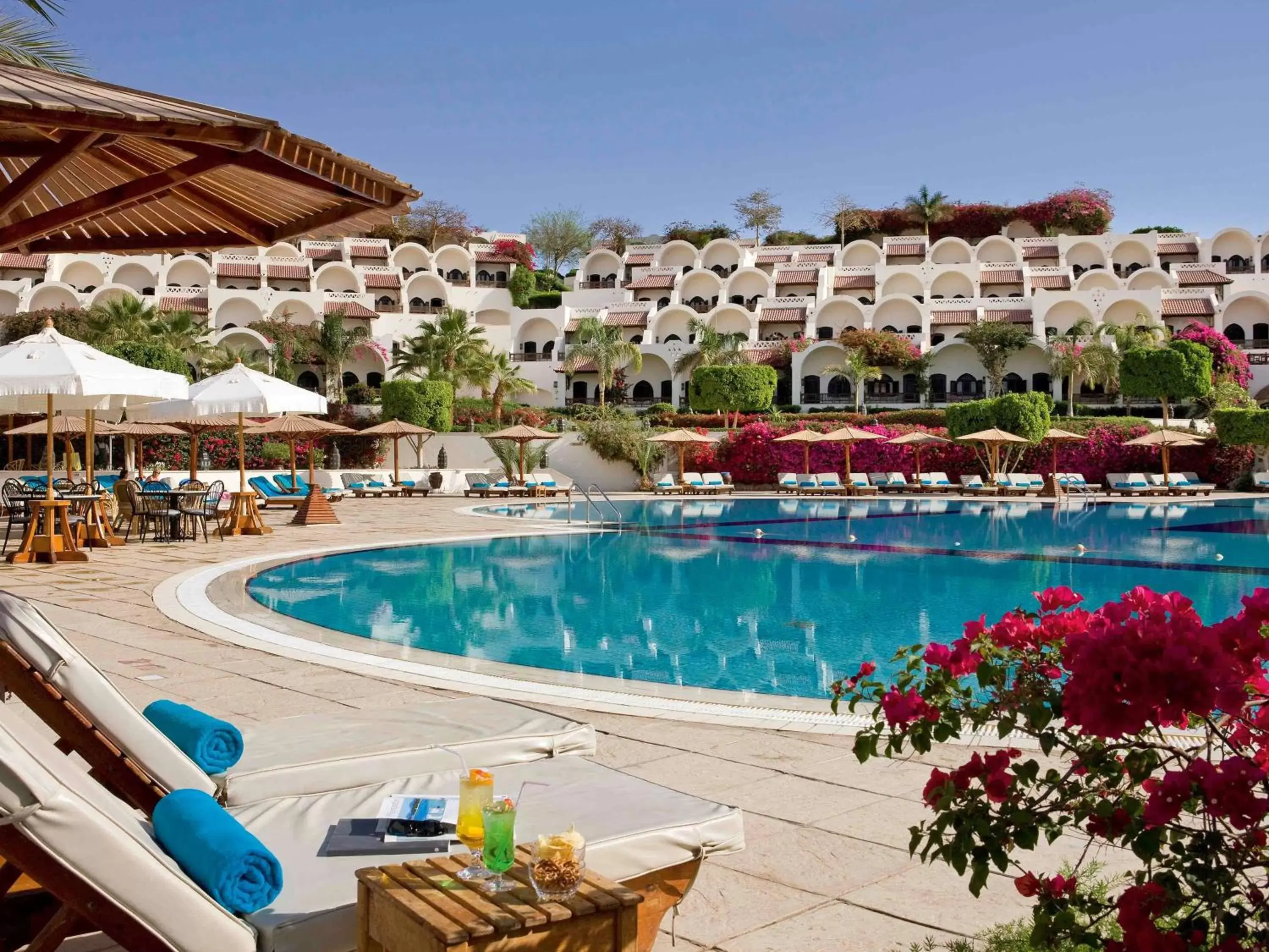 Property building, Swimming Pool in Movenpick Resort Sharm El Sheikh