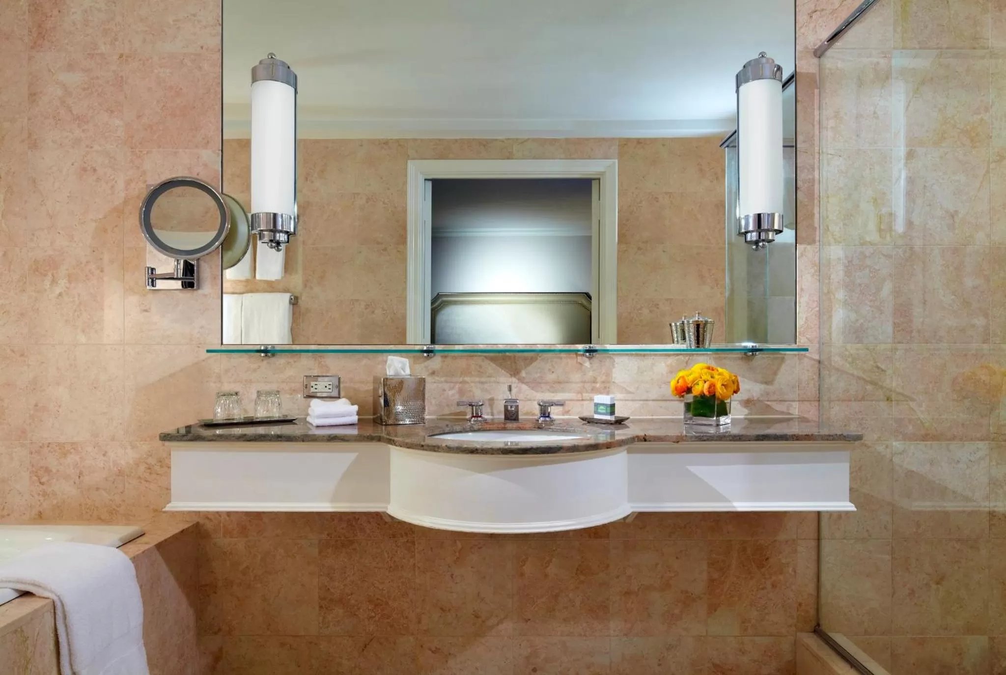 Bathroom in Omni Berkshire Place