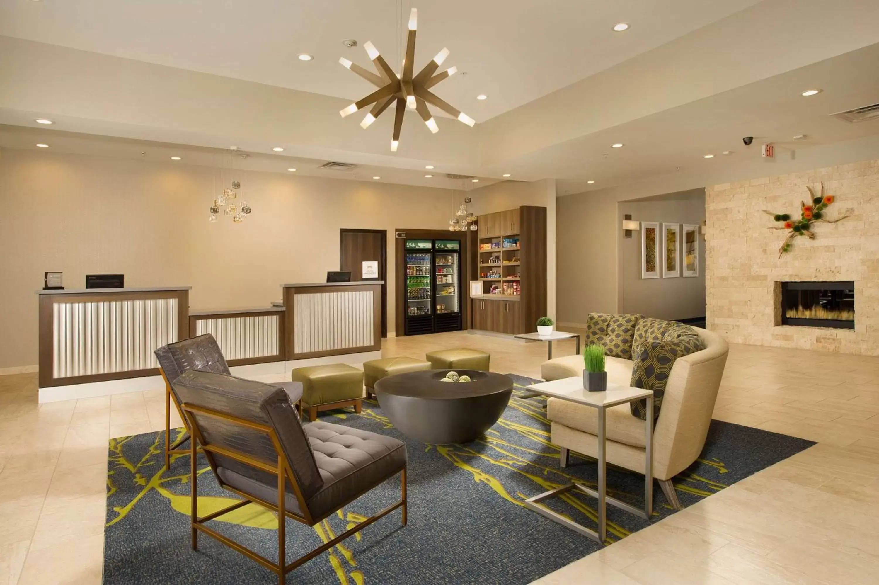 Lobby or reception, Seating Area in Homewood Suites by Hilton Midland