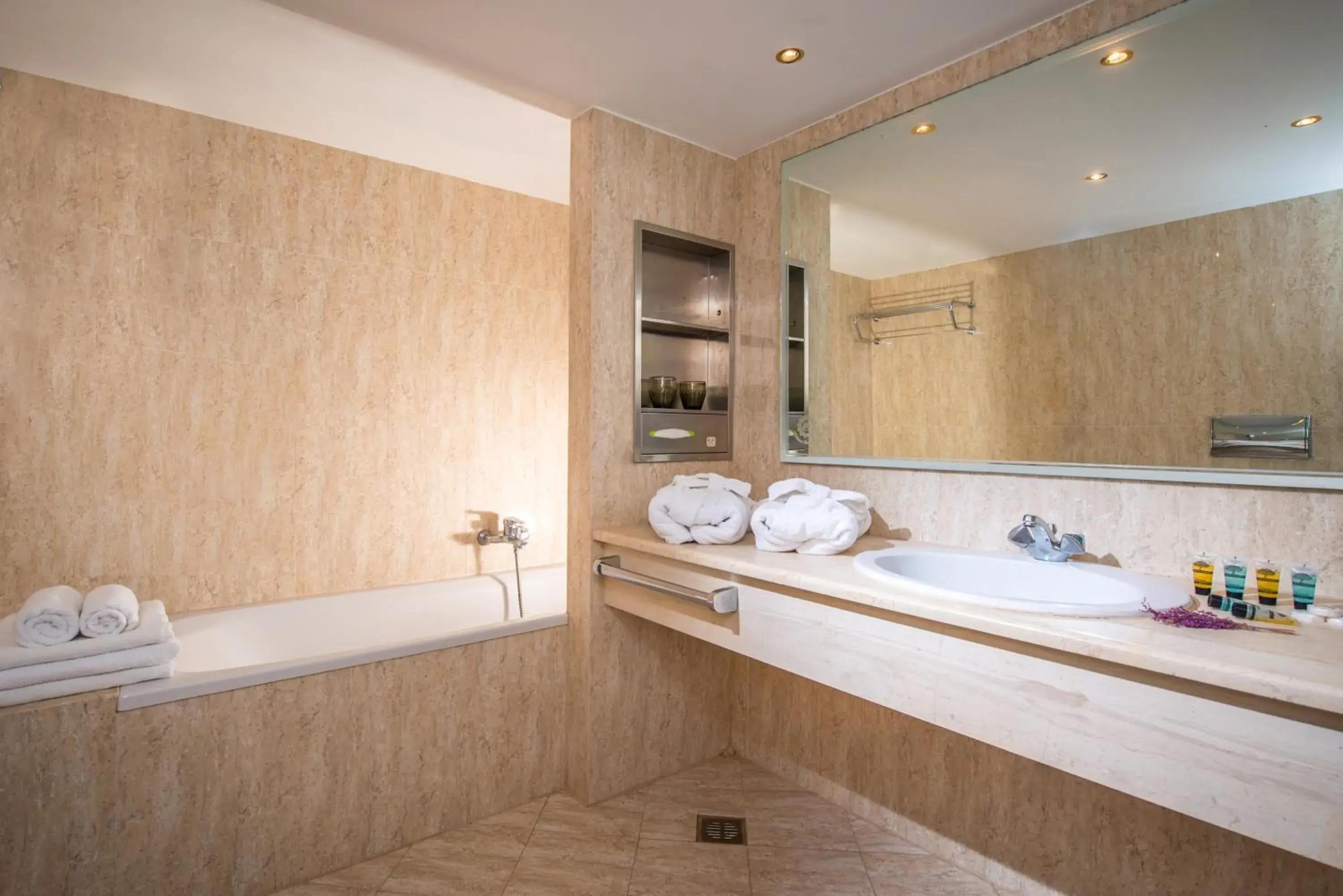 Bathroom in Istron Bay Hotel