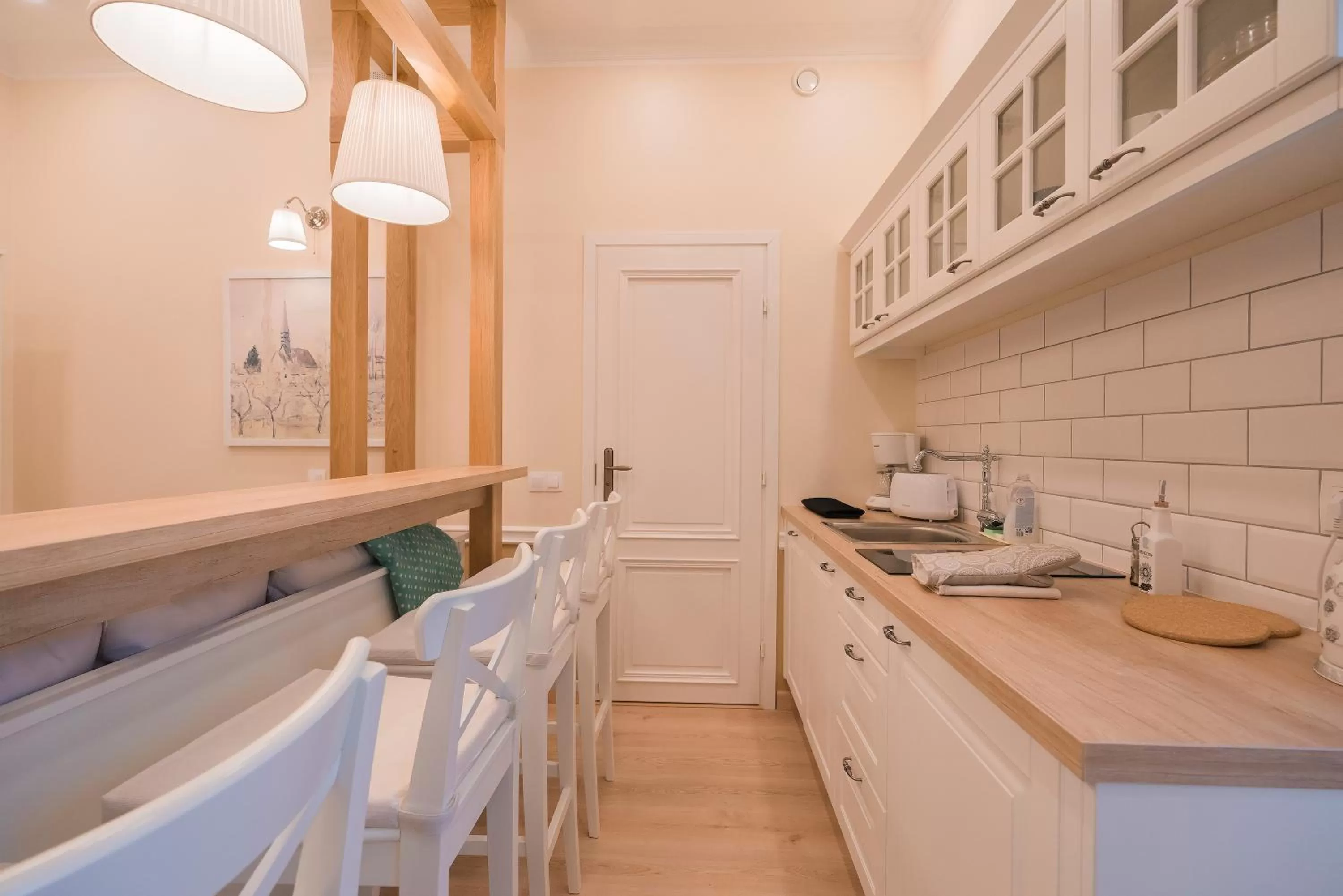 Kitchen or kitchenette in Revelton Suites Tallinn