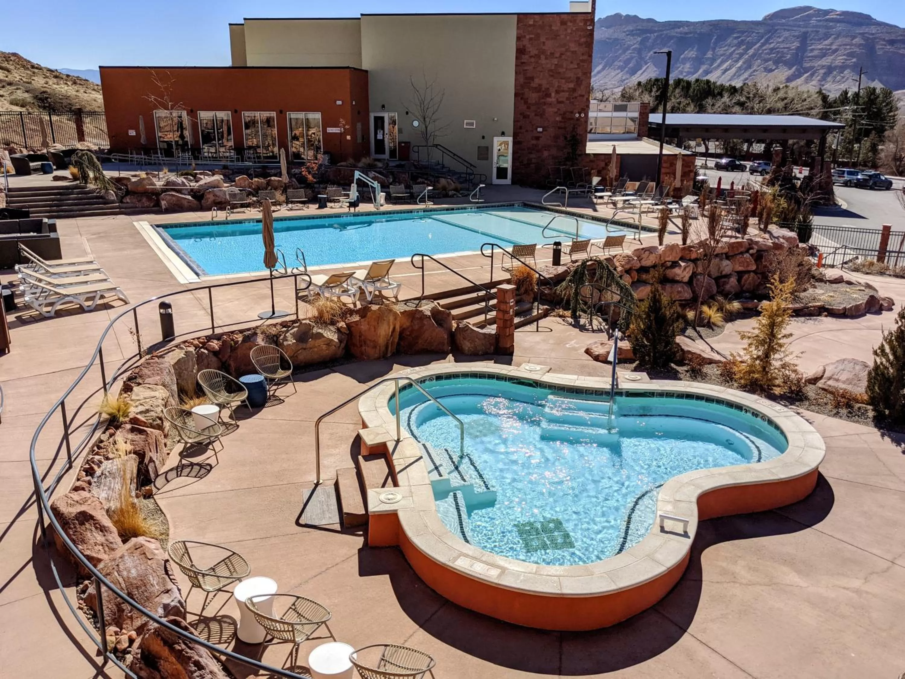 Swimming pool in Hyatt Place Moab