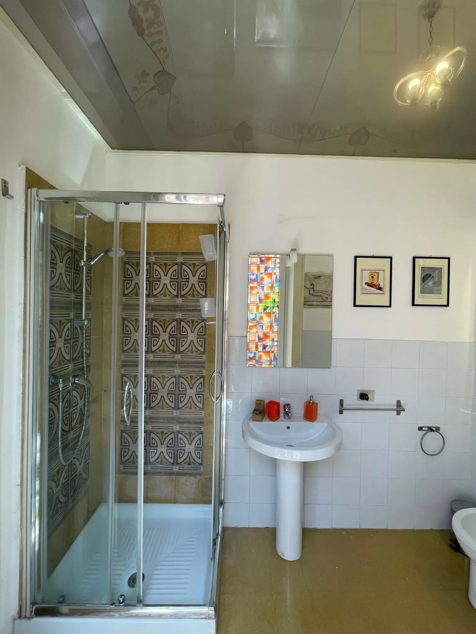 Shower, Bathroom in Stanze al Genio B&B