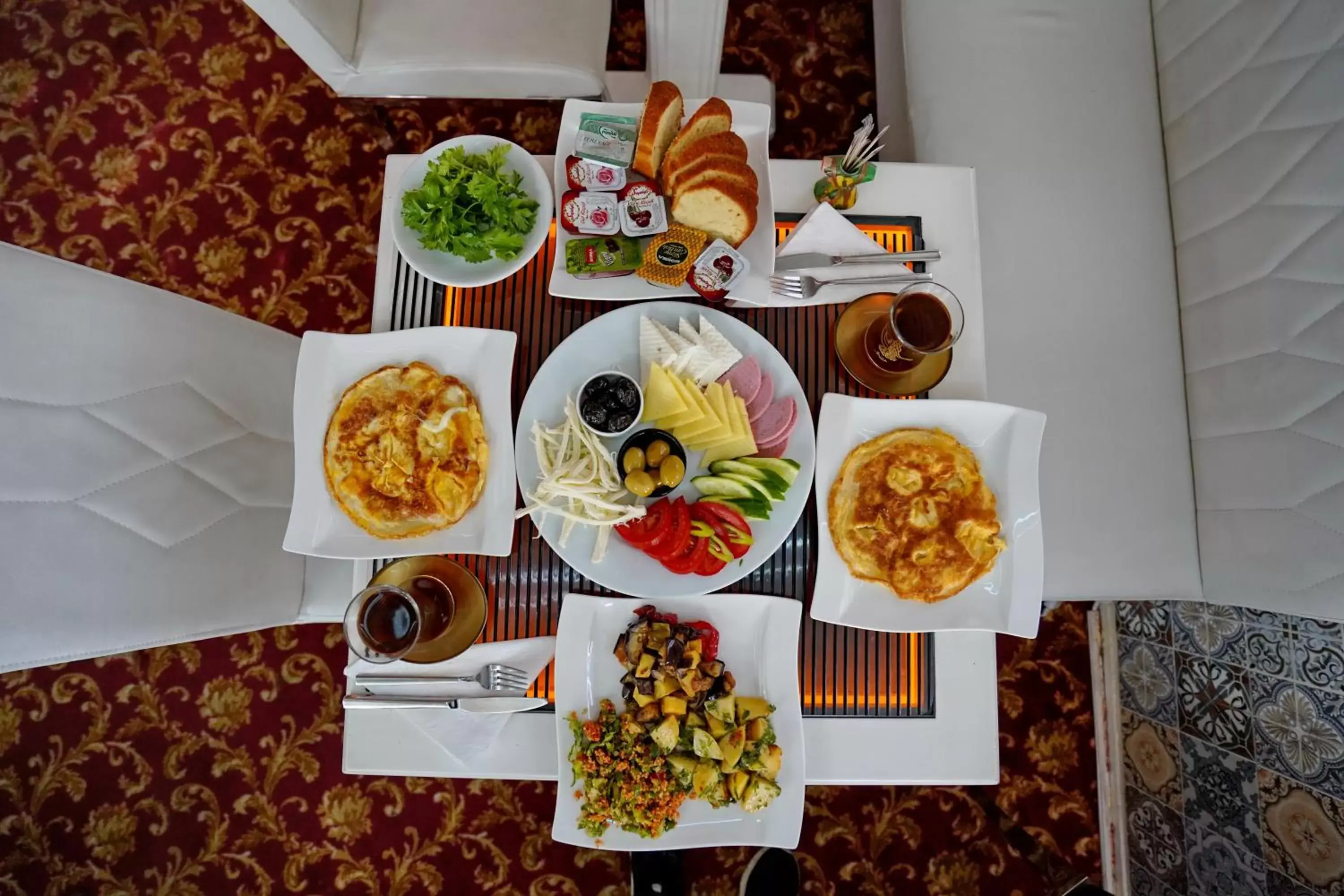 Breakfast in Sultan Tughra Hotel