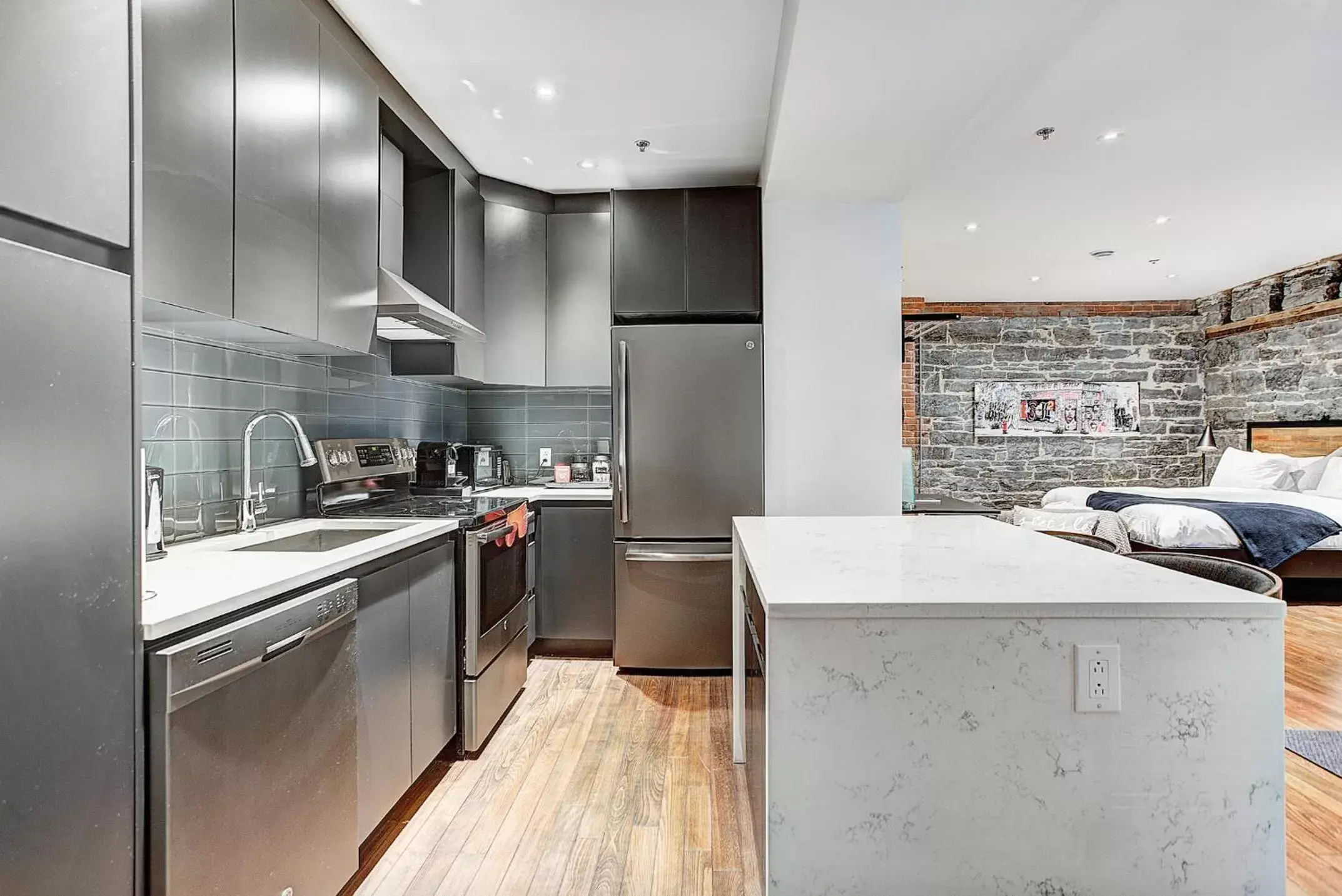 Kitchen/Kitchenette in Bakan- Saint Francois Xavier