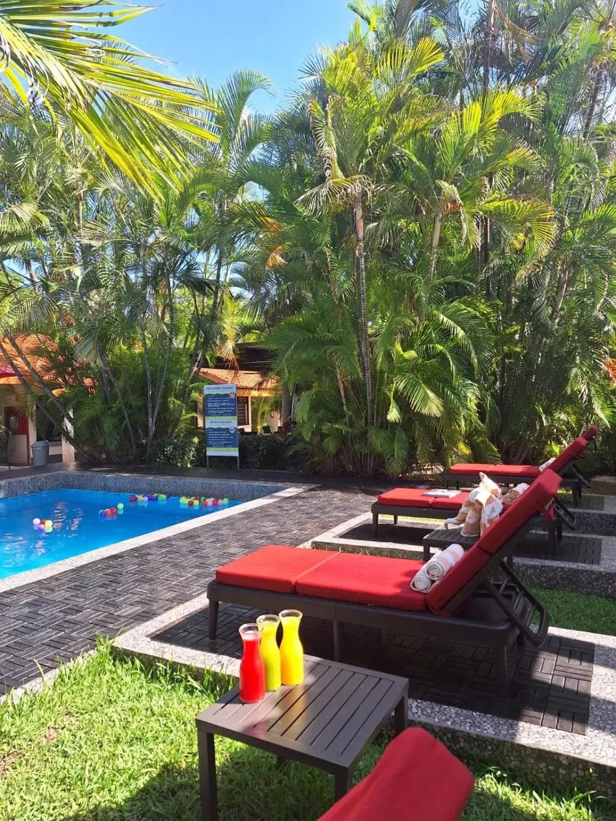 Patio, Swimming Pool in Palmareca Inn-Suites-Studio