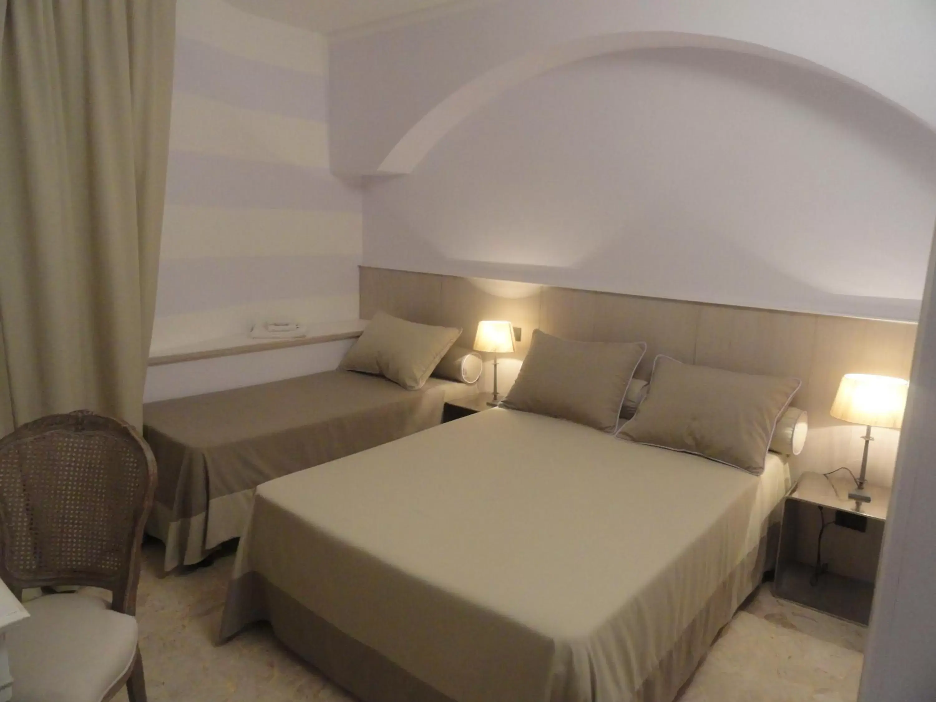 Bed in Da O Vittorio