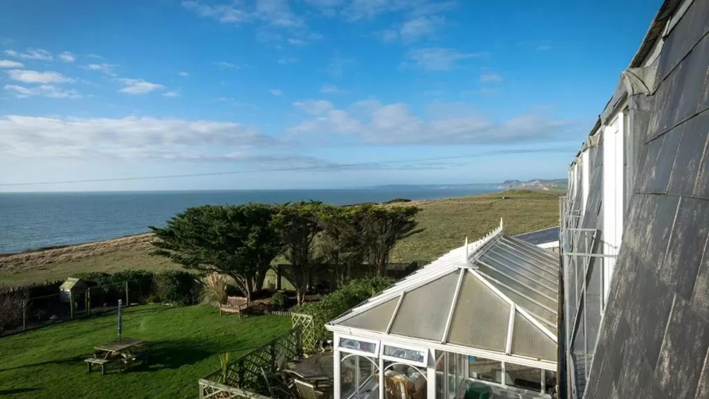 Natural landscape in Chesil Beach Lodge Burton Bradstock Dorset DT64RJ
