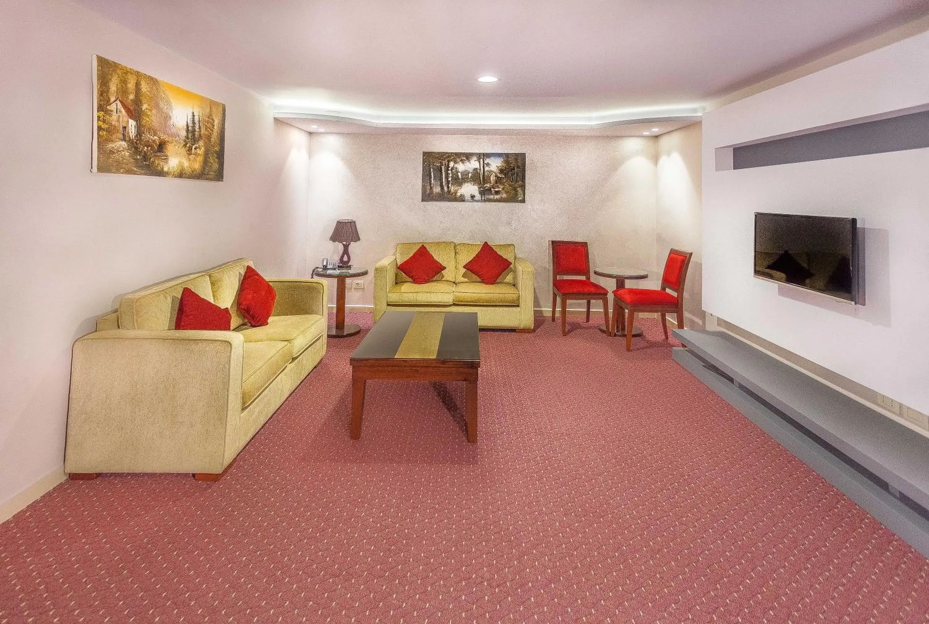 Seating Area in Sofia Suites Hotel
