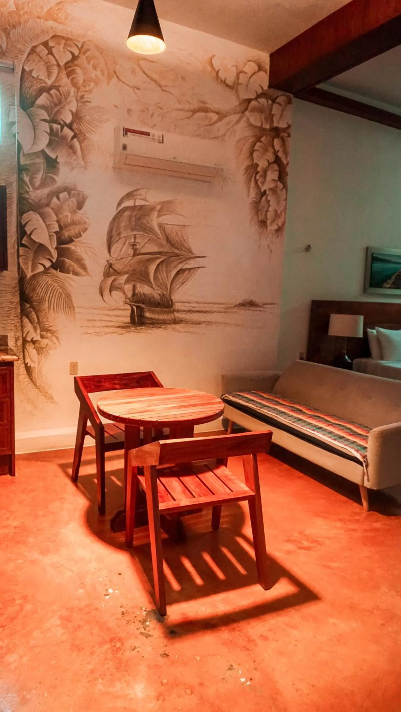 Decorative detail in Apartamentos "Ala Residencias"