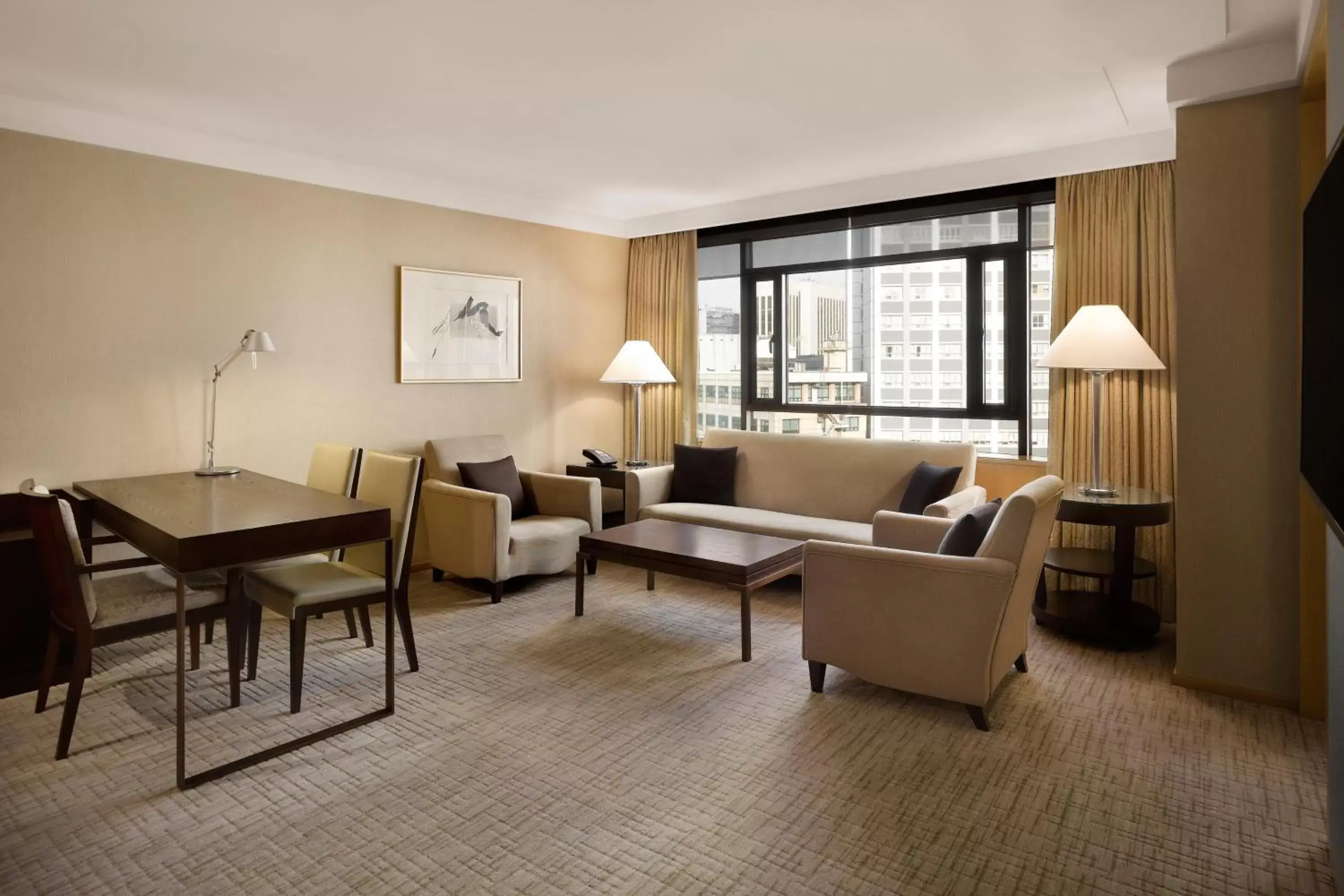 Living room, Seating Area in Westin Josun Seoul Hotel