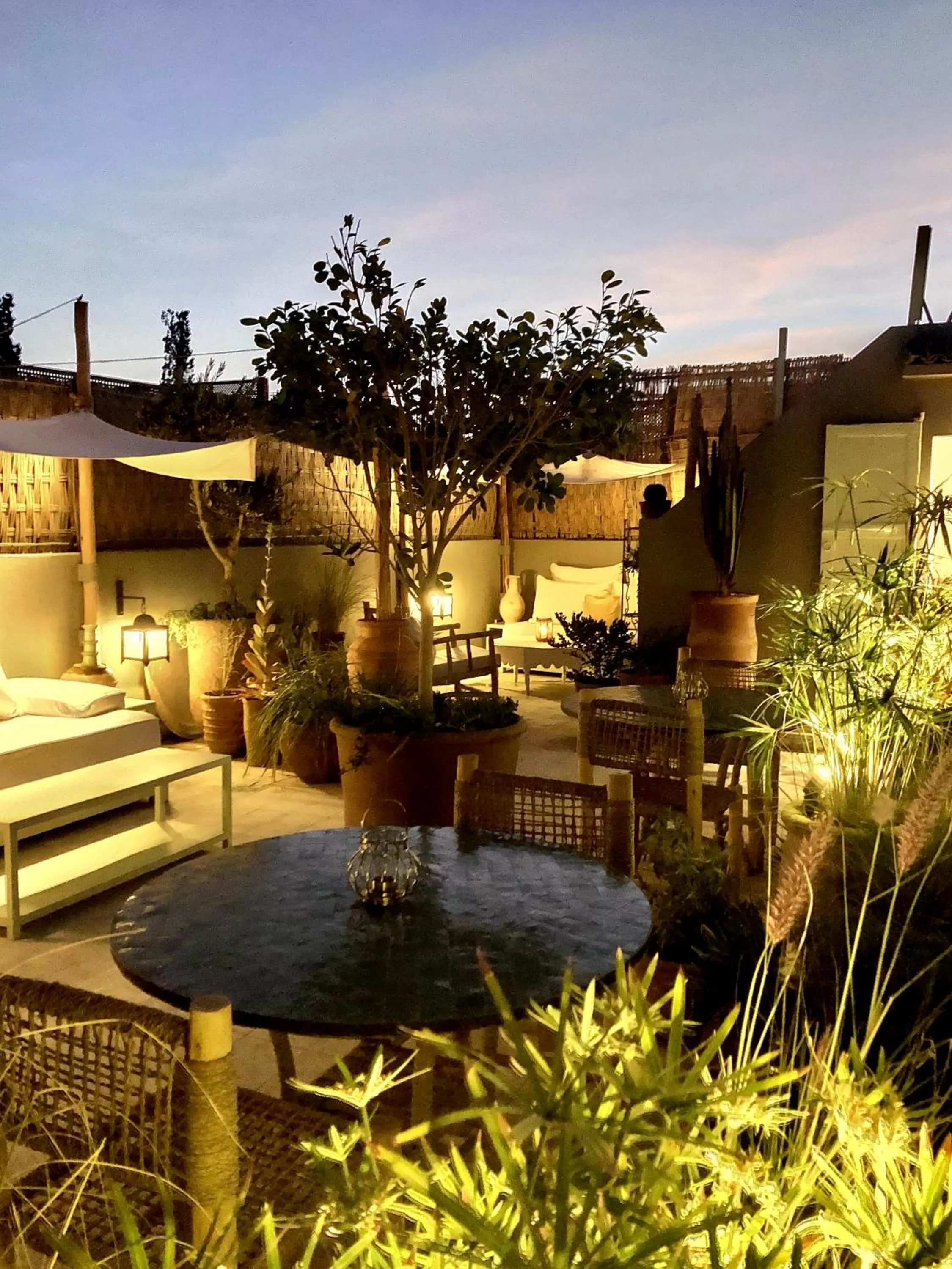 Patio in Riad Dar Chacha