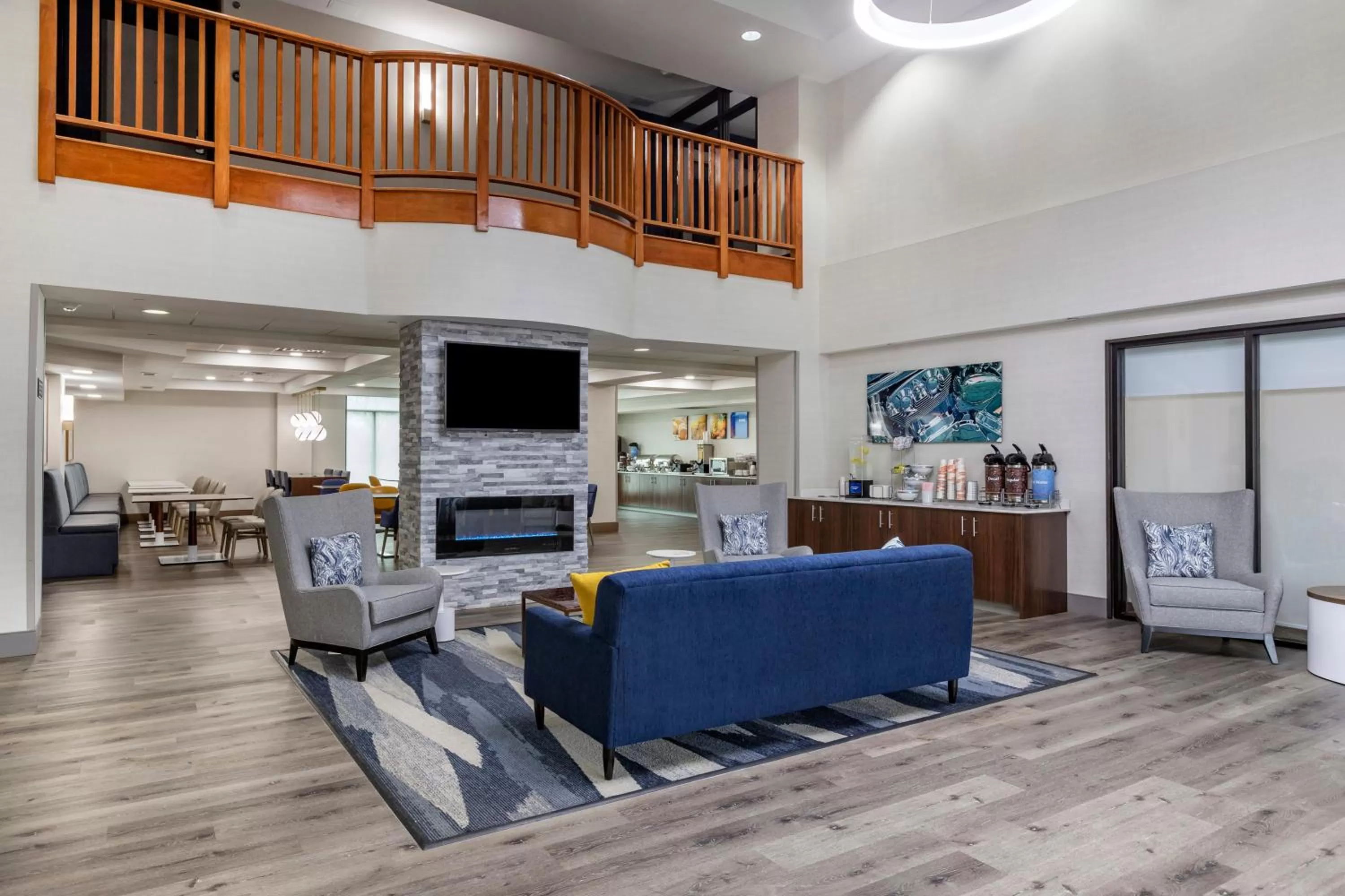 Lobby or reception in Comfort Inn & Suites Grand Blanc-Flint