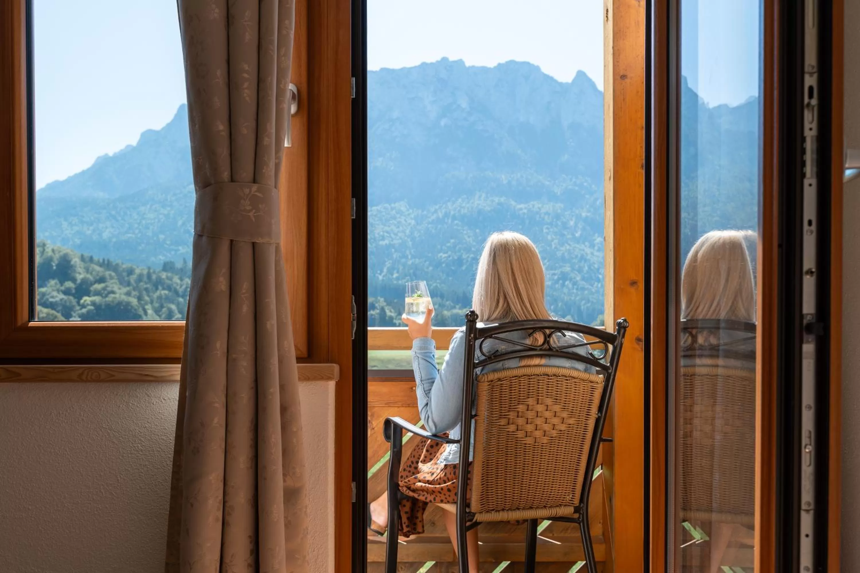 View (from property/room) in dasKAISER - Dein Gartenhotel in Tirol