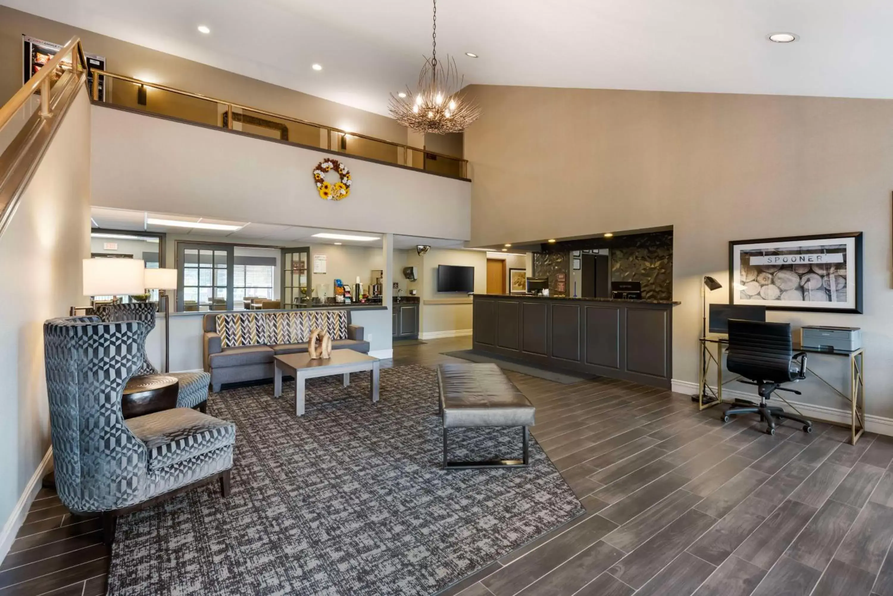 Lobby or reception in Best Western Spooner Riverplace Lobby or reception in Best Western Spooner Riverplace