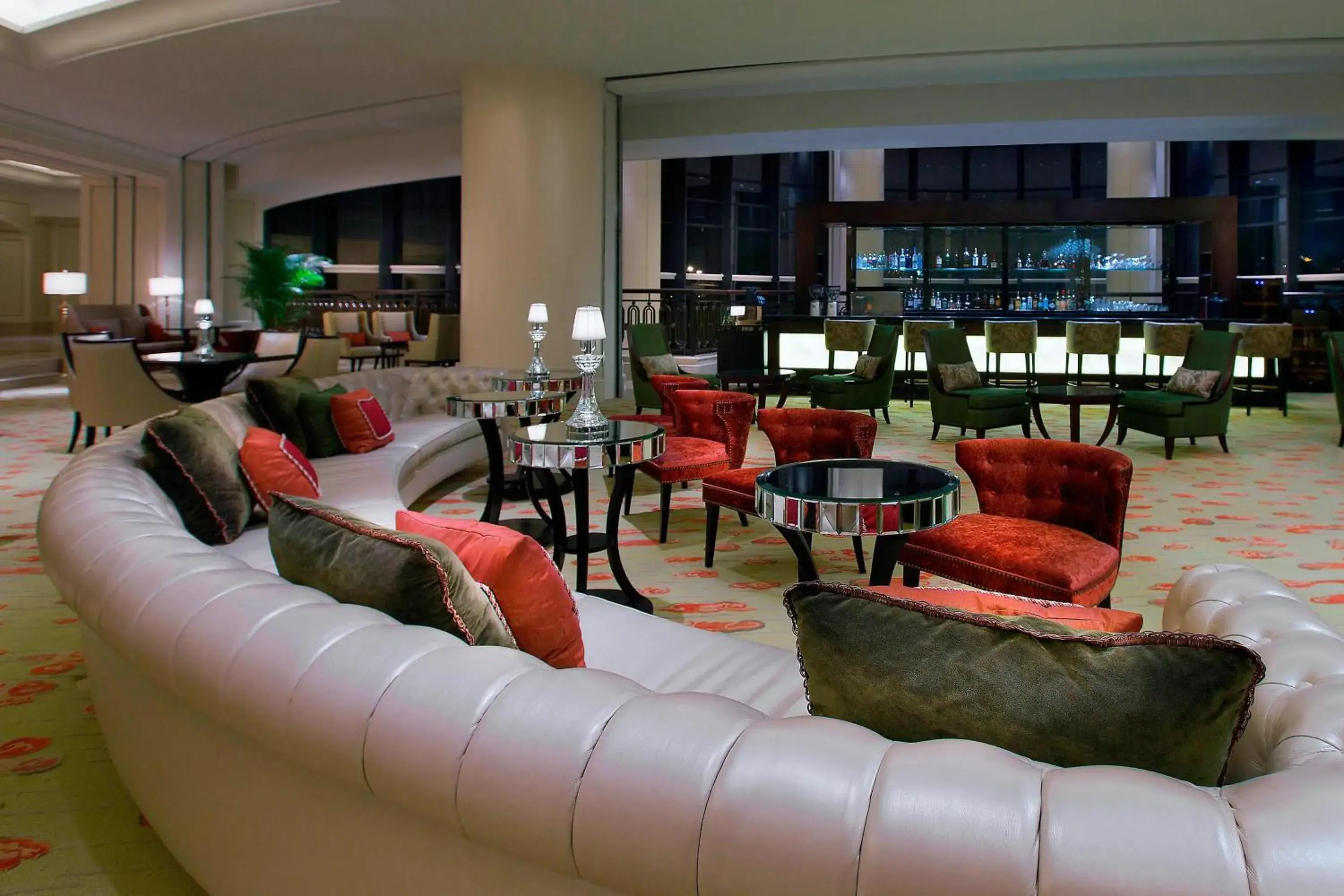 Lobby or reception, Lounge/Bar in Sheraton Fuzhou Hotel