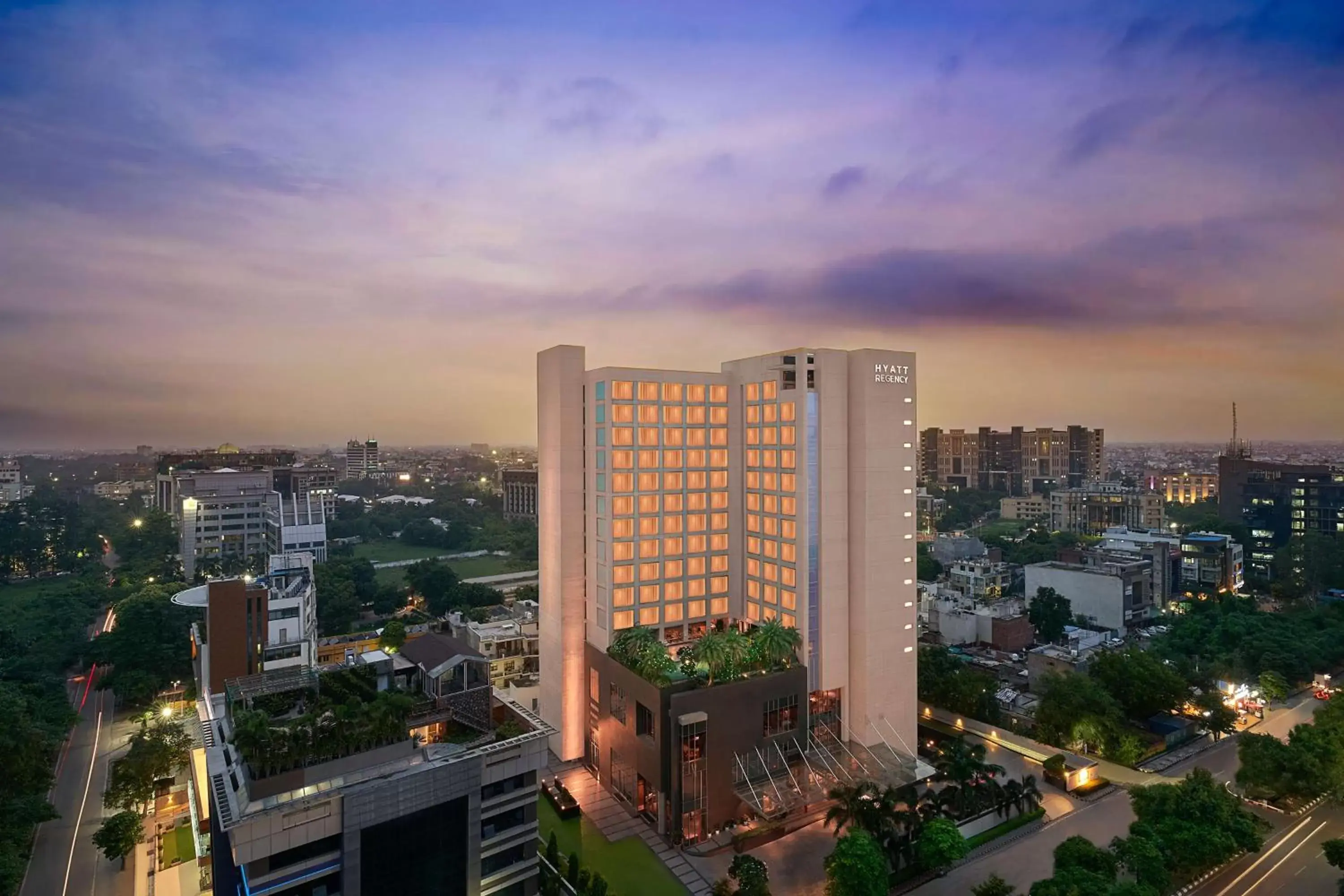 Property building, Bird's-eye View in Hyatt Regency Lucknow Gomti Nagar