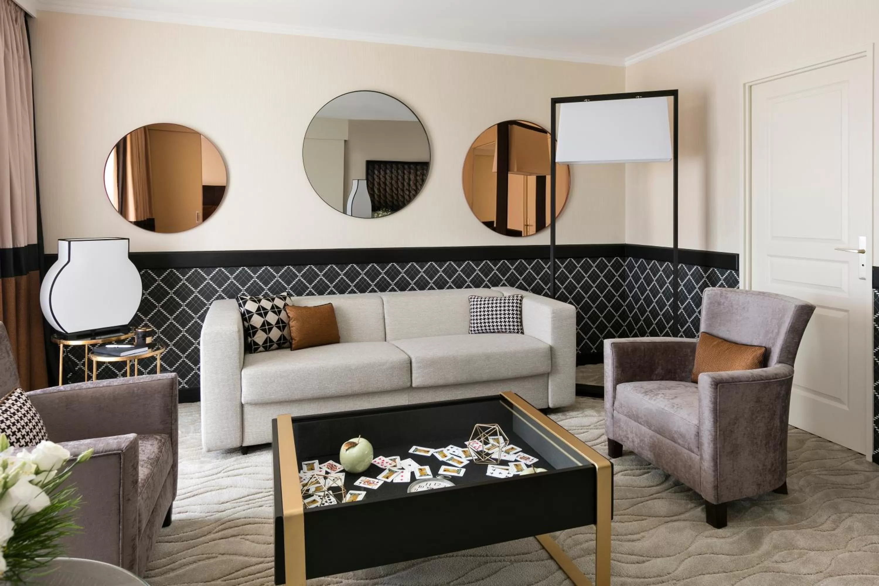 Prestige Suite Sea View With Terrace in Hôtel Barrière Le Gray d'Albion