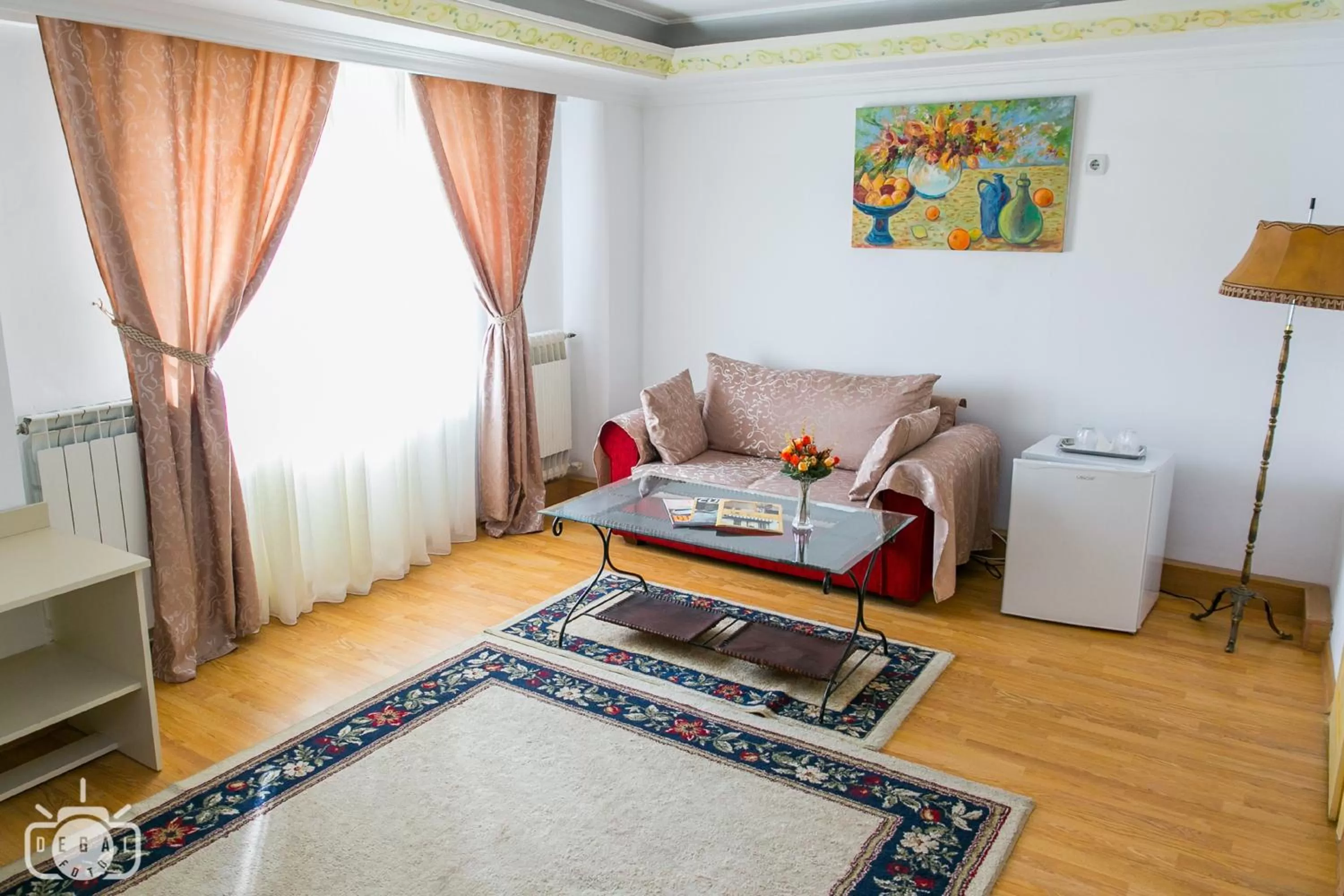 Seating area in Villa Tamara