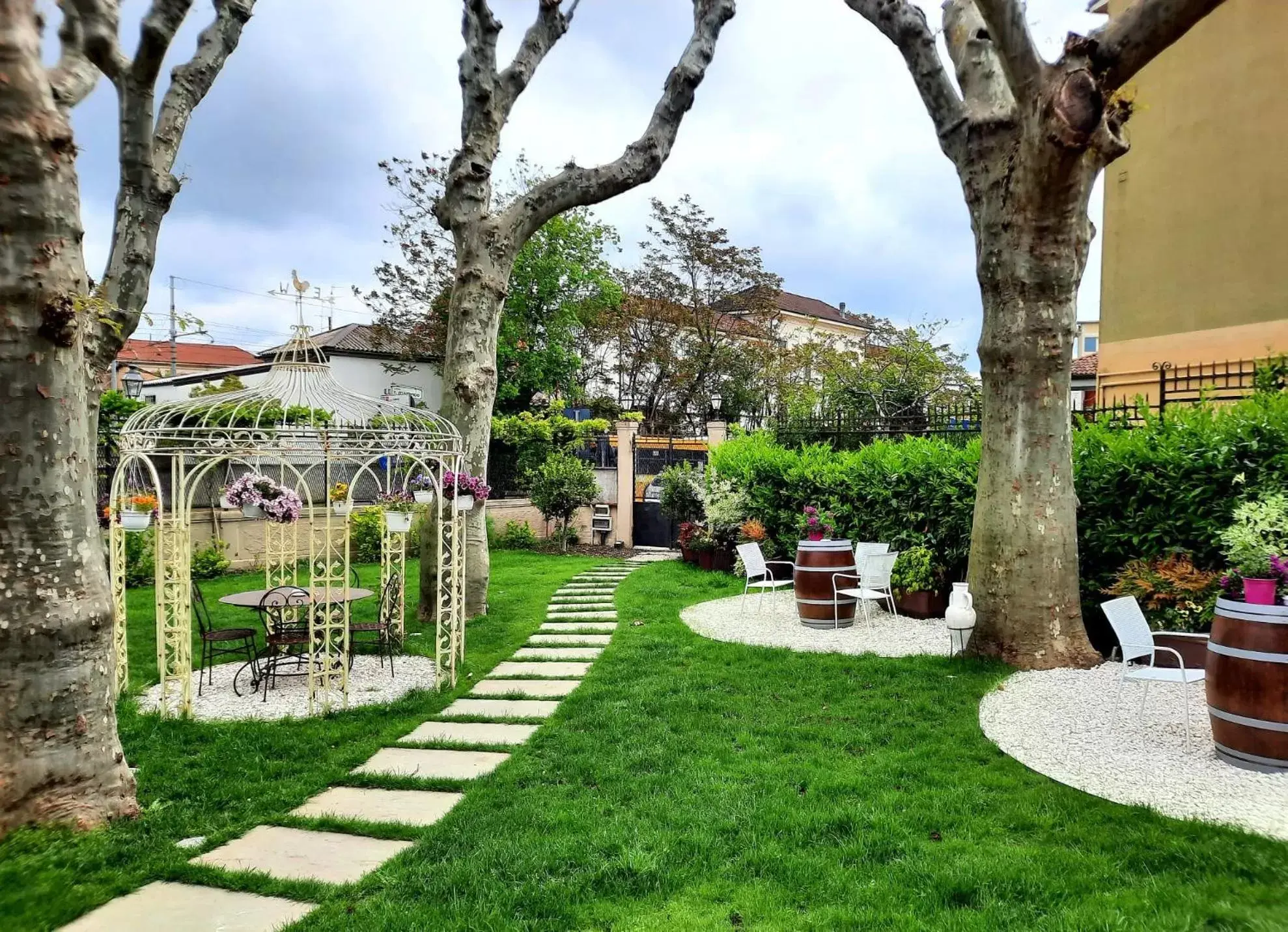 Garden in Ristorante Albergo Corona