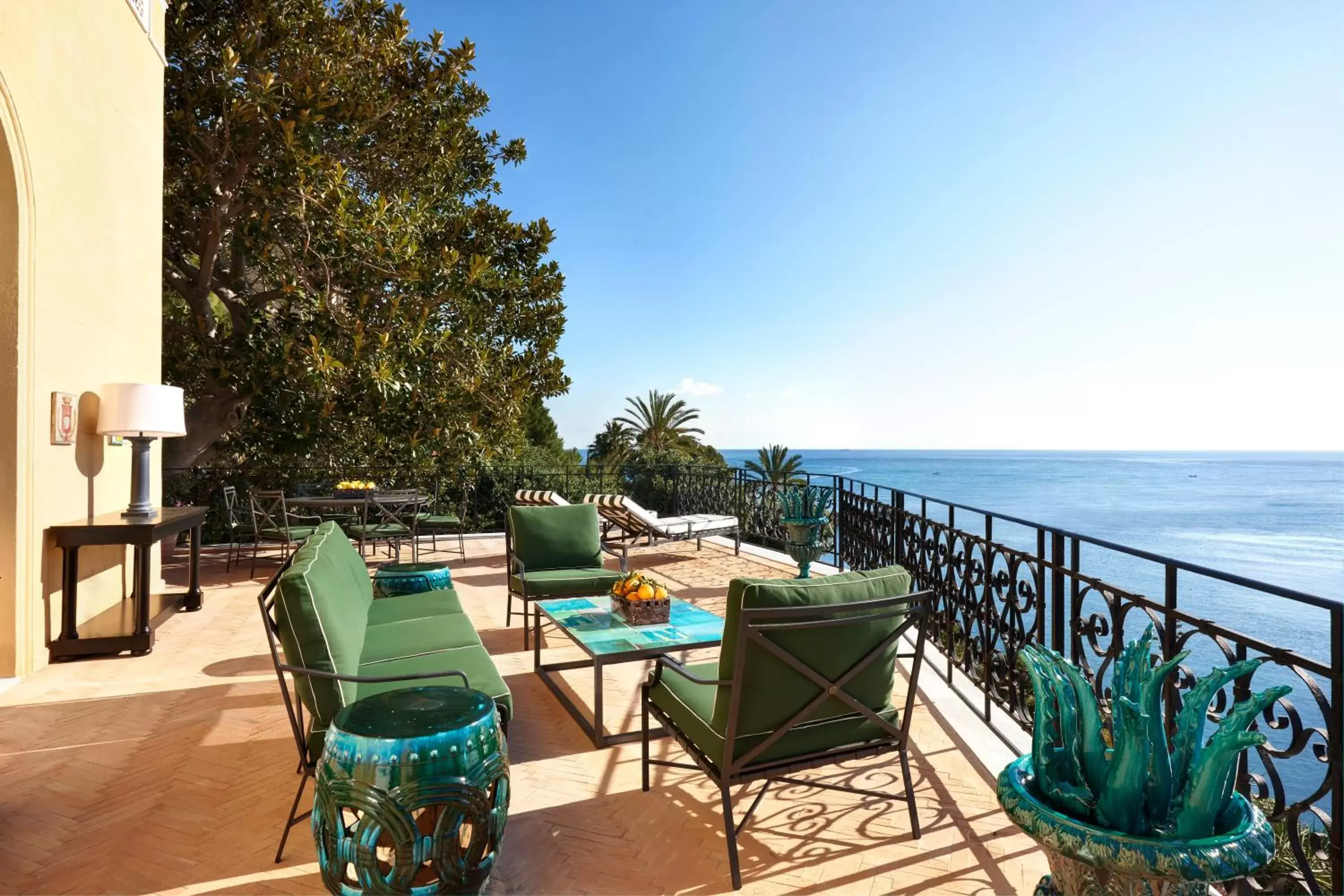 Balcony/Terrace in Rocco Forte Villa Igiea