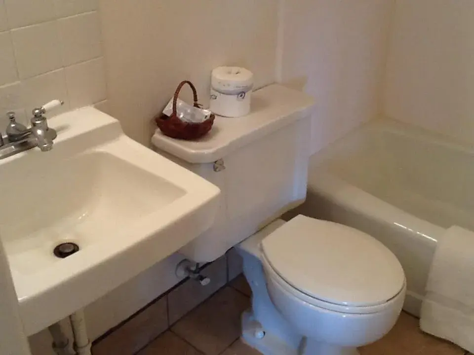 Bathroom in Safari Motel
