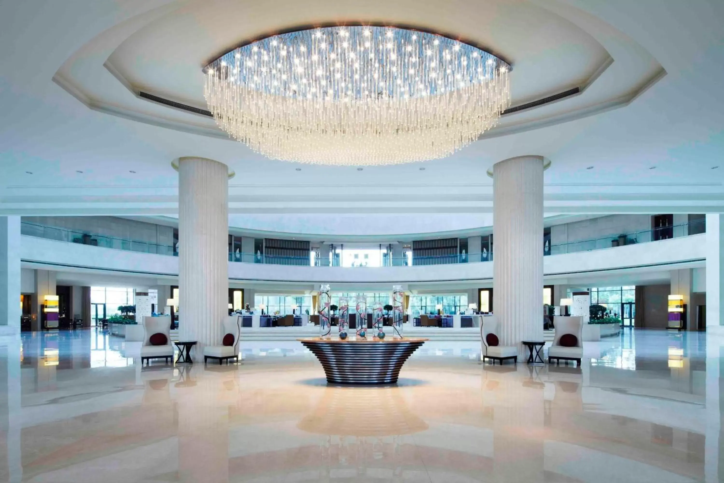 Lobby or reception, Lobby/Reception in Renaissance Tianjin Lakeview Hotel