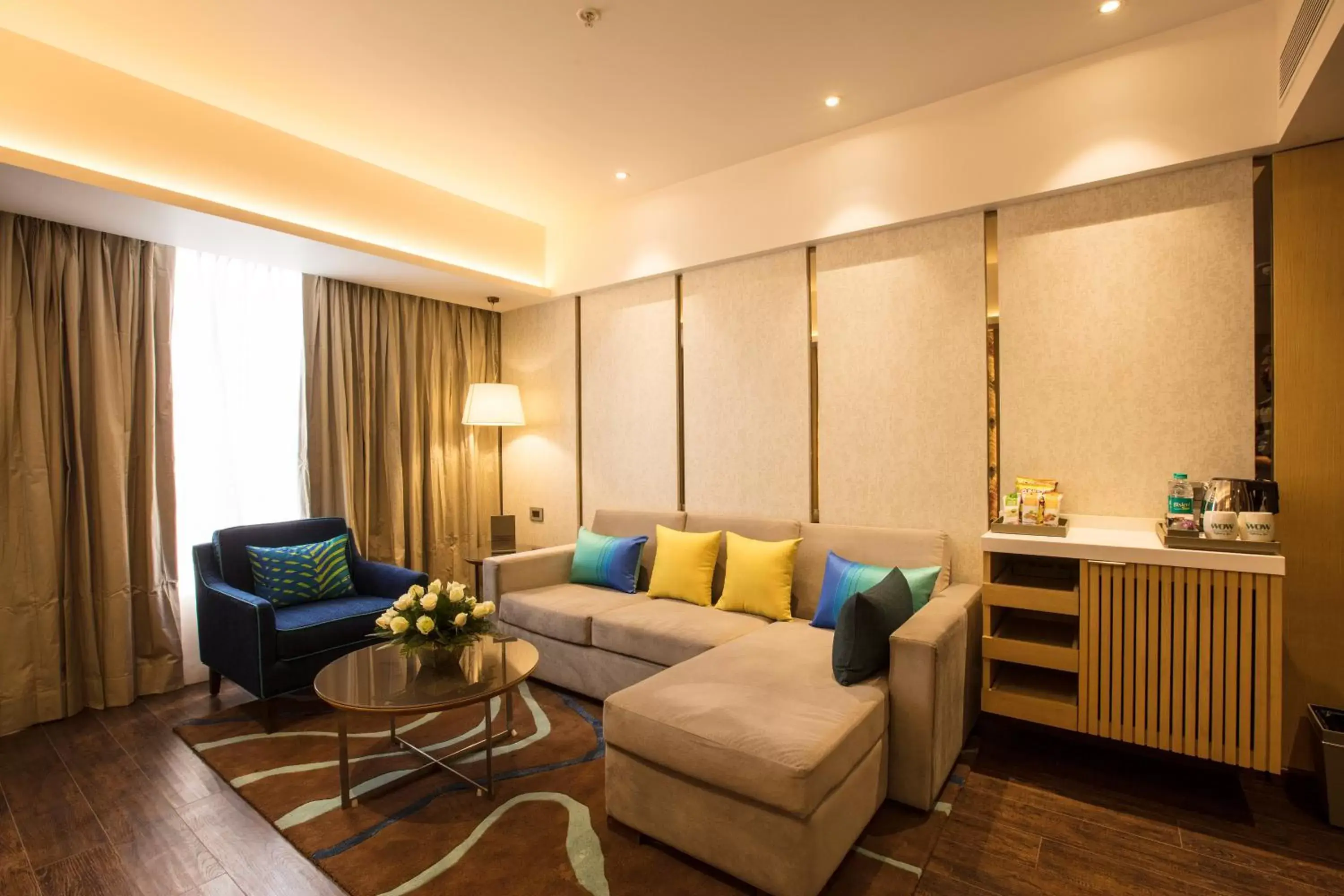 Living room in WOW Crest, Indore - IHCL SeleQtions Living room in WOW Crest, Indore - IHCL SeleQtions