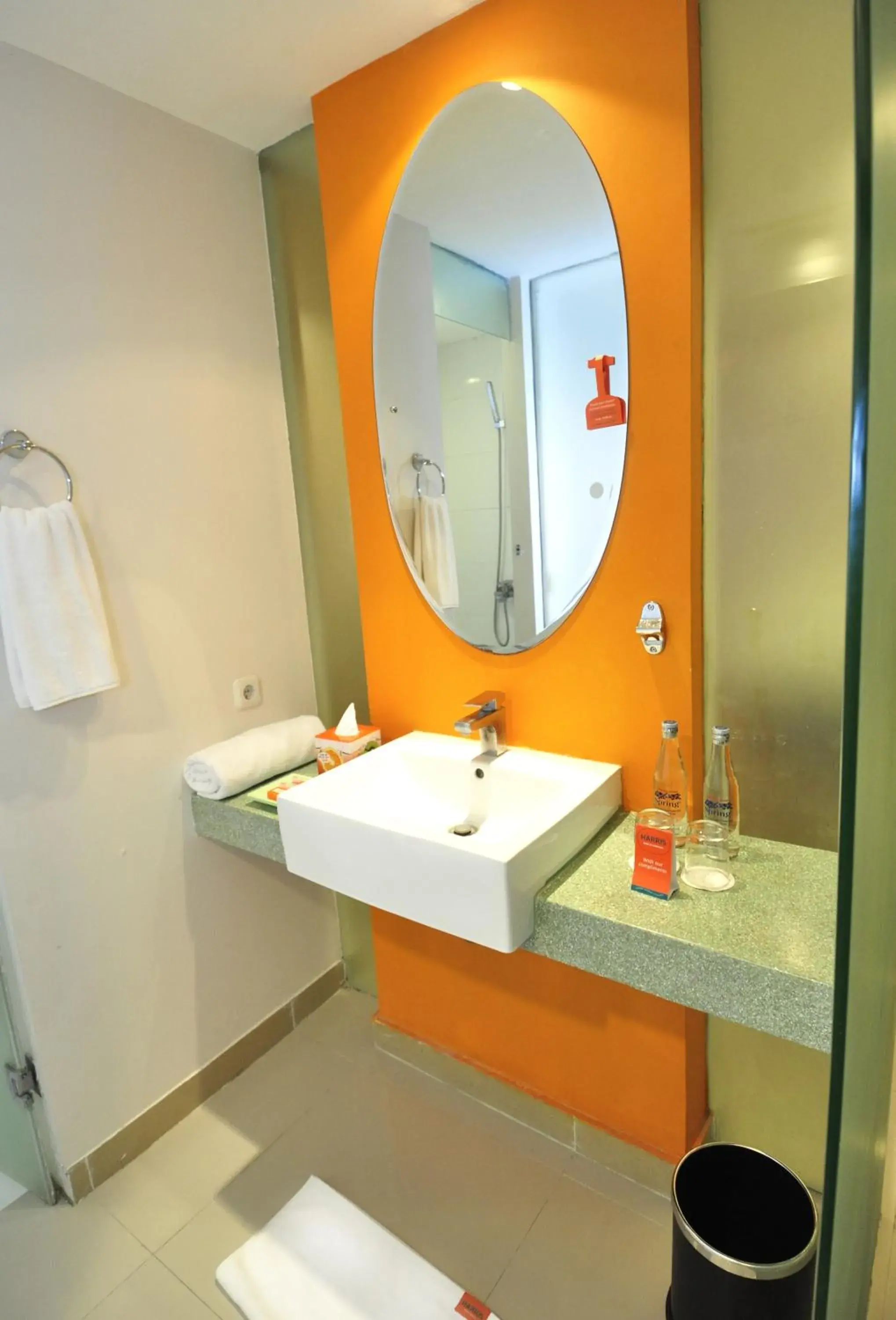 Bed, Bathroom in HOTEL and RESIDENCES Riverview Kuta - Bali (Associated HARRIS)