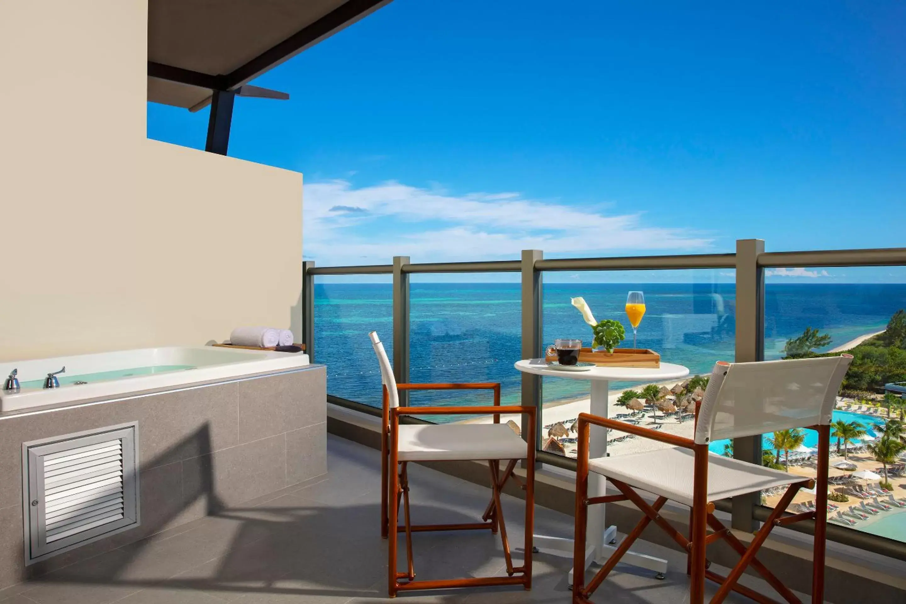 Balcony/Terrace in Dreams Natura Resort & Spa - All Inclusive