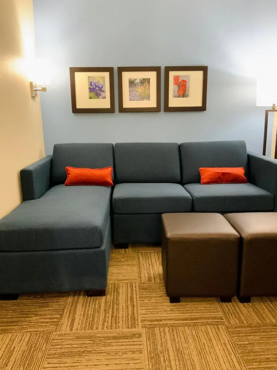 Seating Area in Comfort Suites